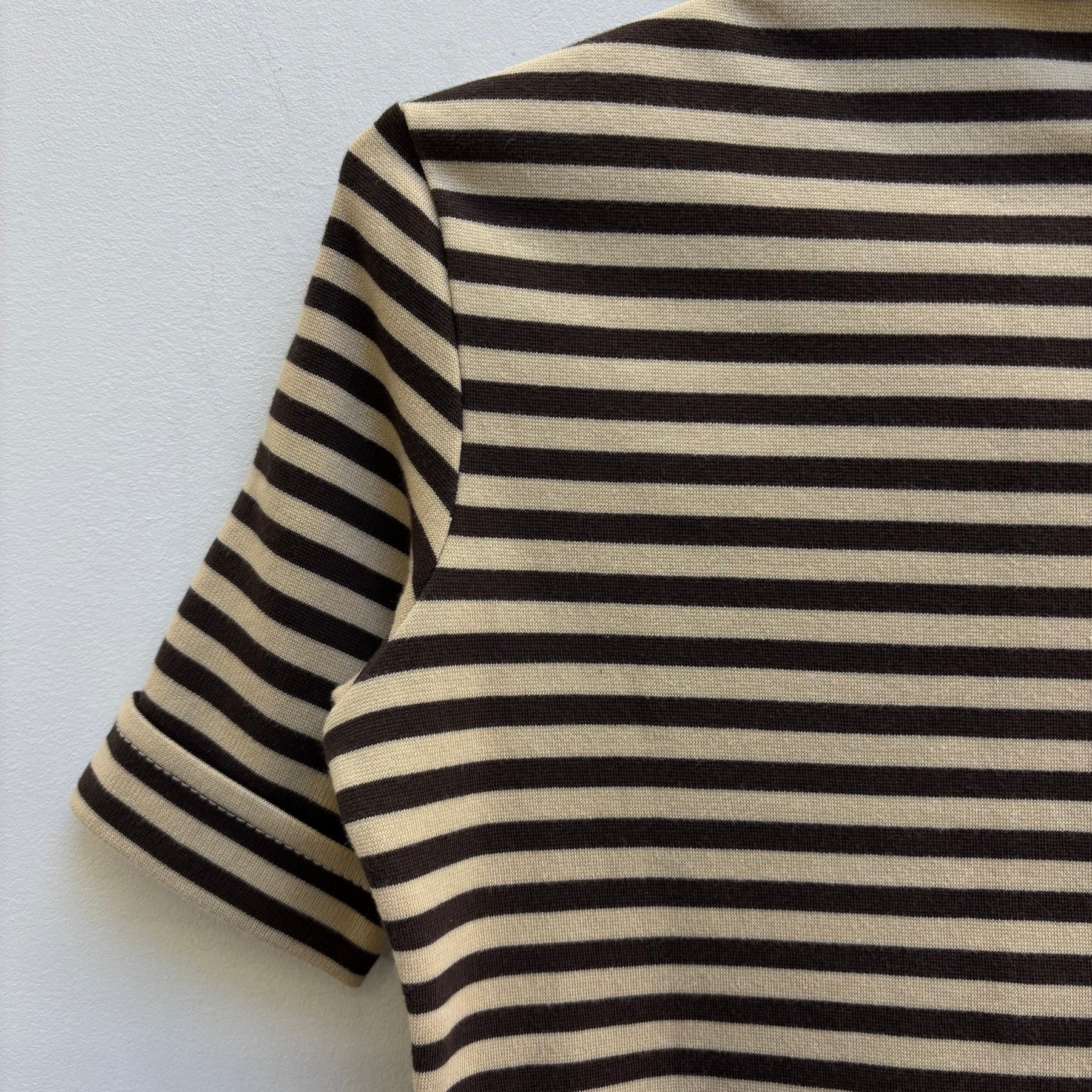 FW17 Chloe Striped Polo T-Shirt - Image 8