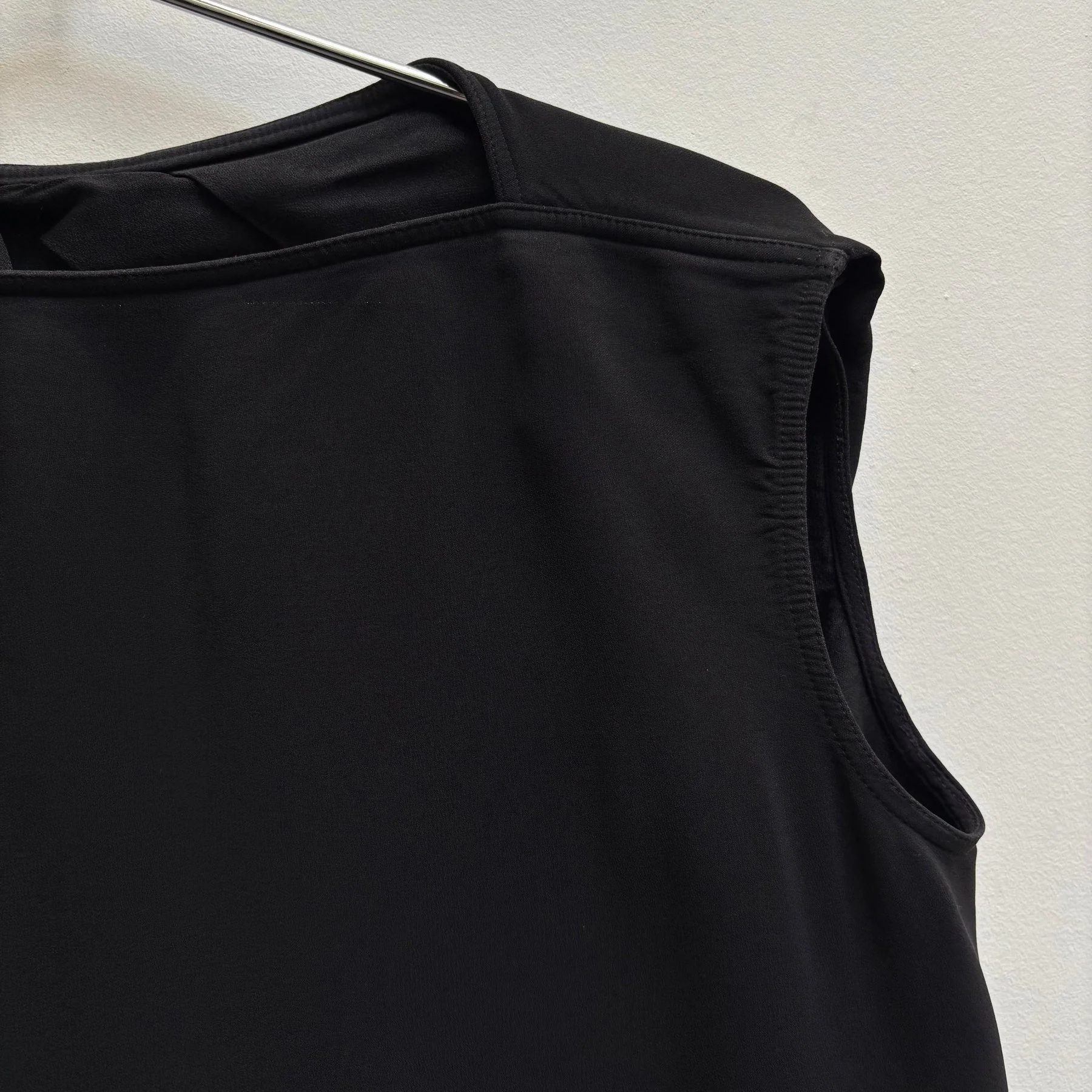 FW17 Rick Owens ‘GLITTER’ Round Neck Tank Top - Image 3