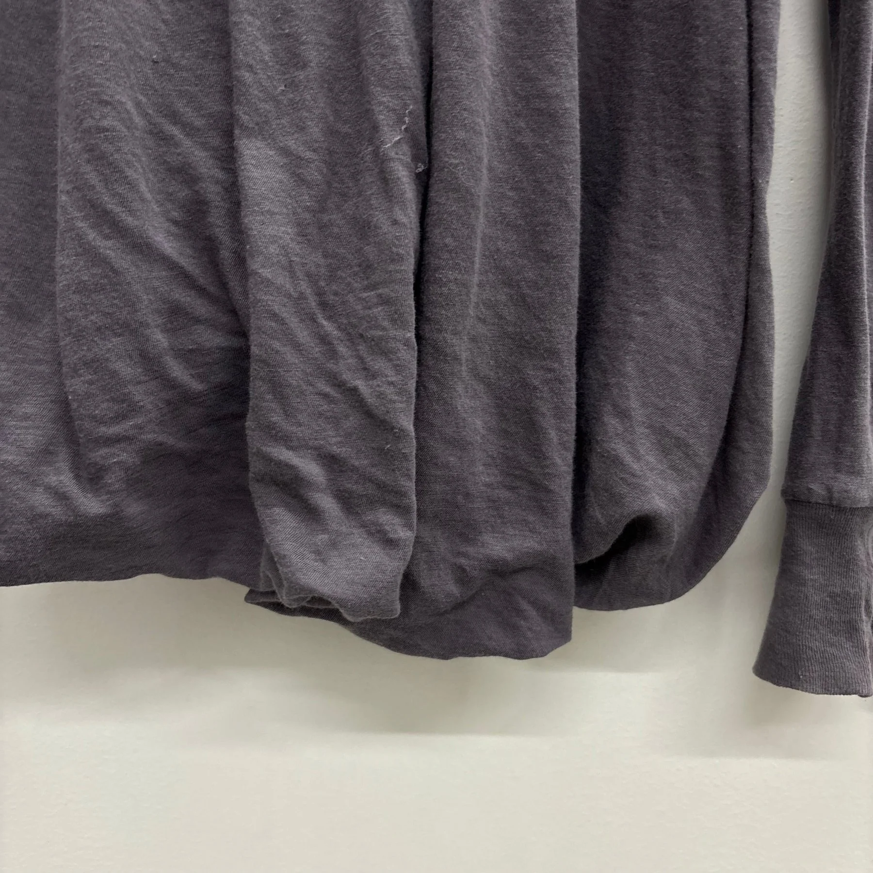 FW17 Rick Owens “GLITTER” Lilac Double Layered Long Sleeve - Image 6