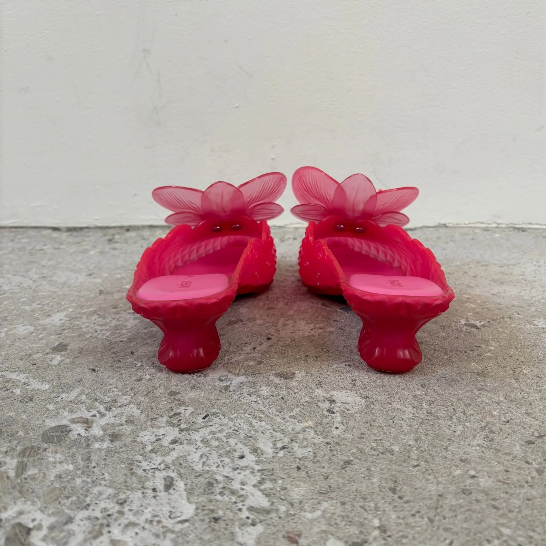 FW21 Melissa X Y/Project Orchid Pointed Mule (Pink) - Image 4