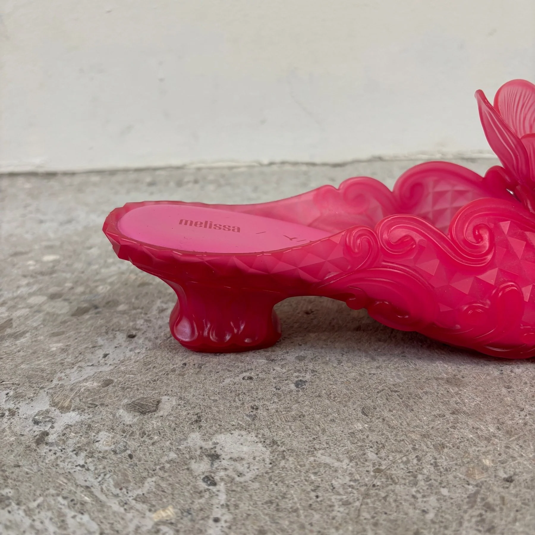 FW21 Melissa X Y/Project Orchid Pointed Mule (Pink) - Image 6