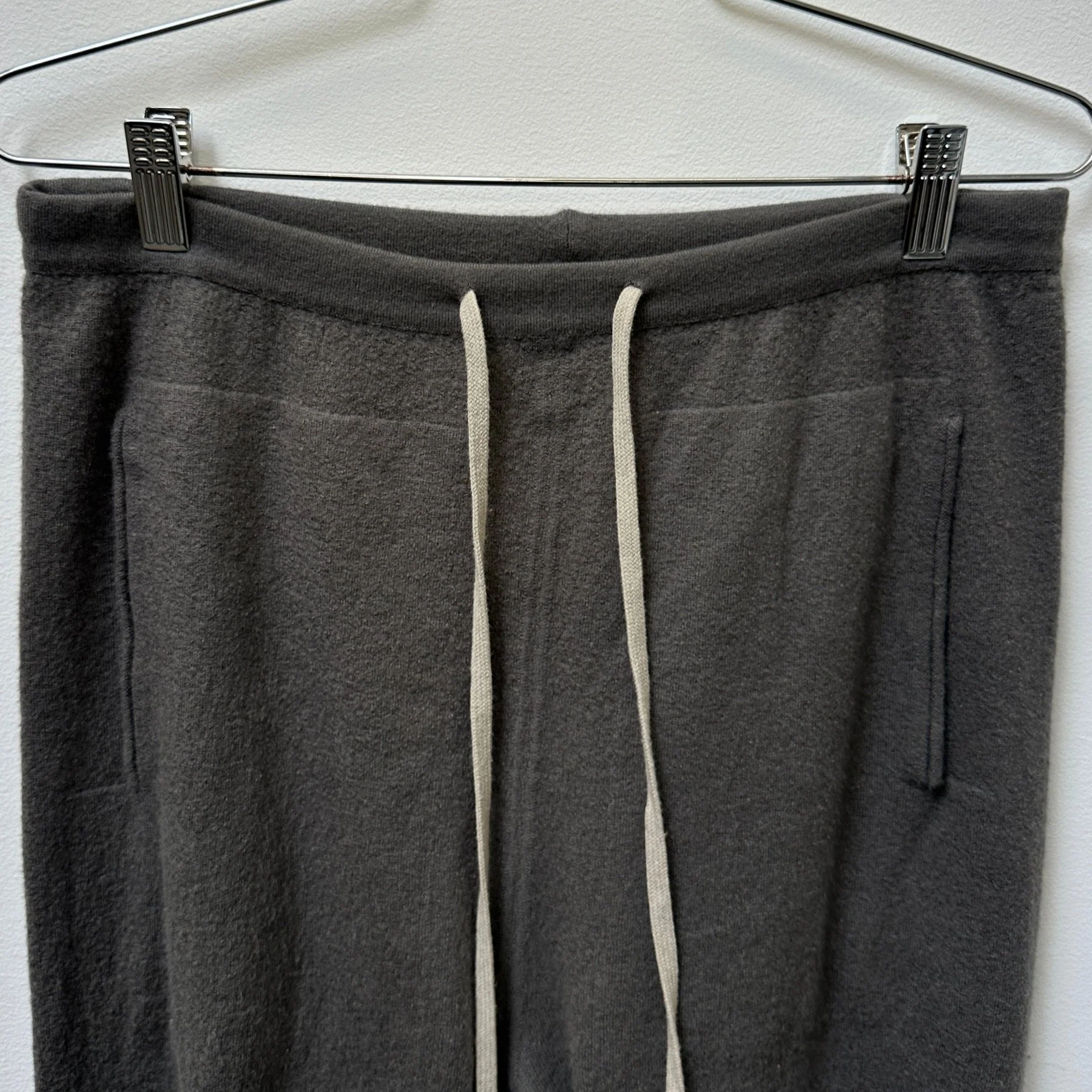 FW22 Rick Owens “FOGACINE” Cashmere Sweatpants - Image 3