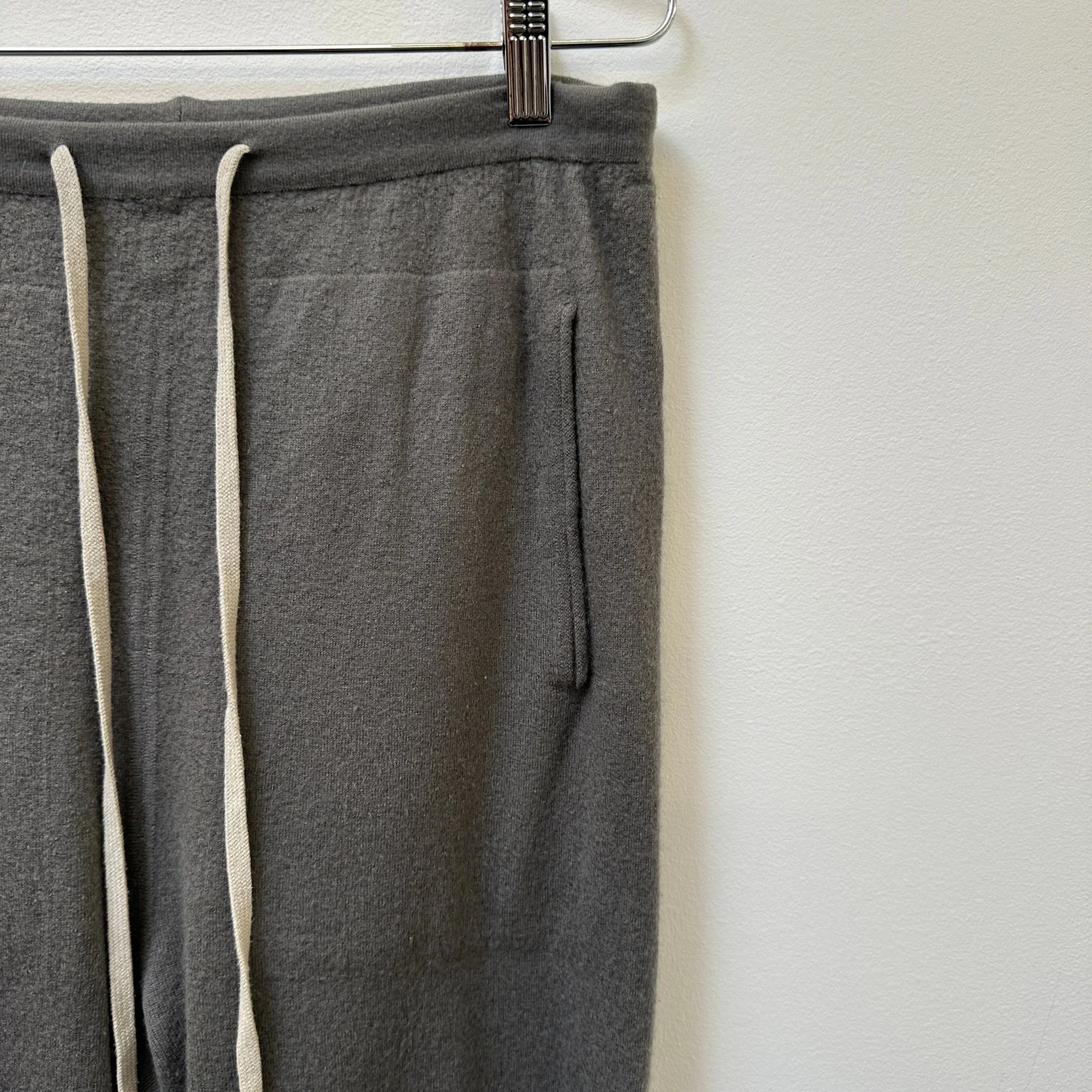 FW22 Rick Owens “FOGACINE” Cashmere Sweatpants - Image 6