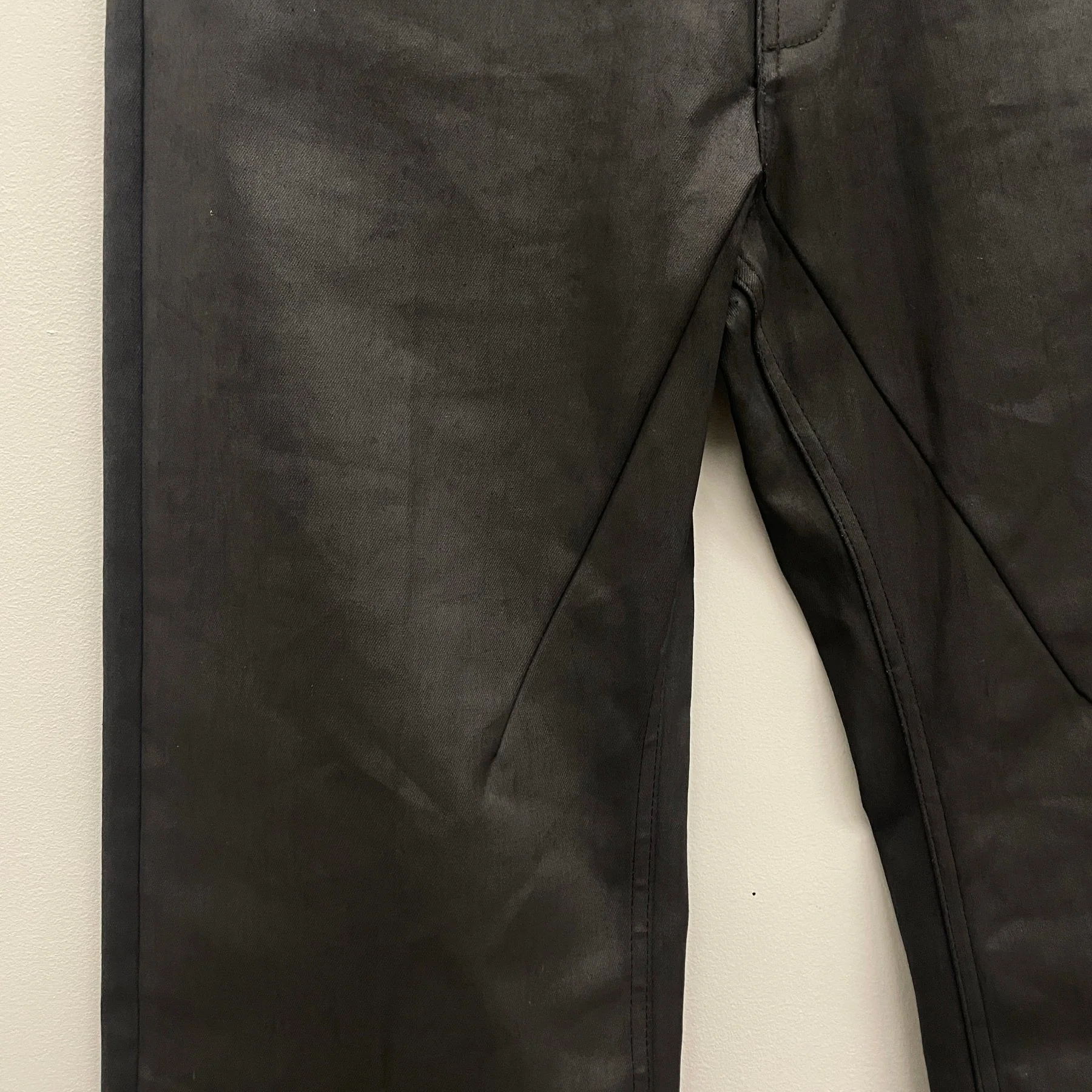 FW24 Rick Owens “PORTERVILLE” Geth Jean Chalk Stretch Denim - Image 5