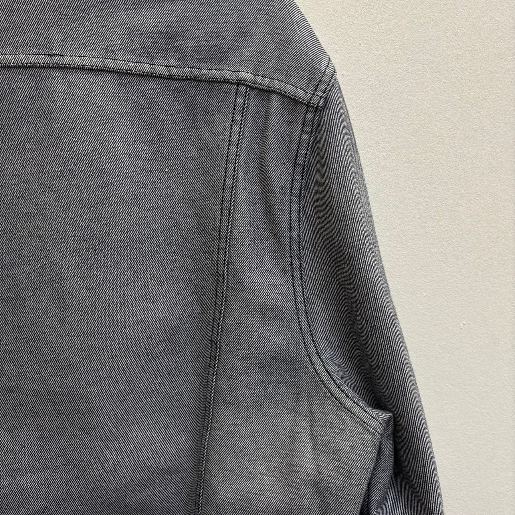 FW91 Comme Des Garçons Denim Bomber Jacket - Image 9