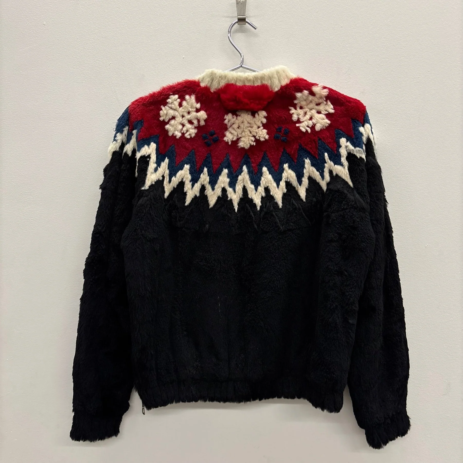 FW99 Jean Paul Gaultier Rabbit Fur Nordic Sweater - Image 2