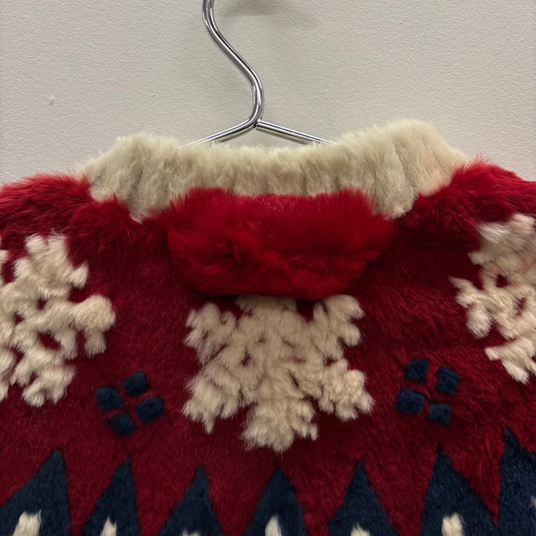 FW99 Jean Paul Gaultier Rabbit Fur Nordic Sweater - Image 8
