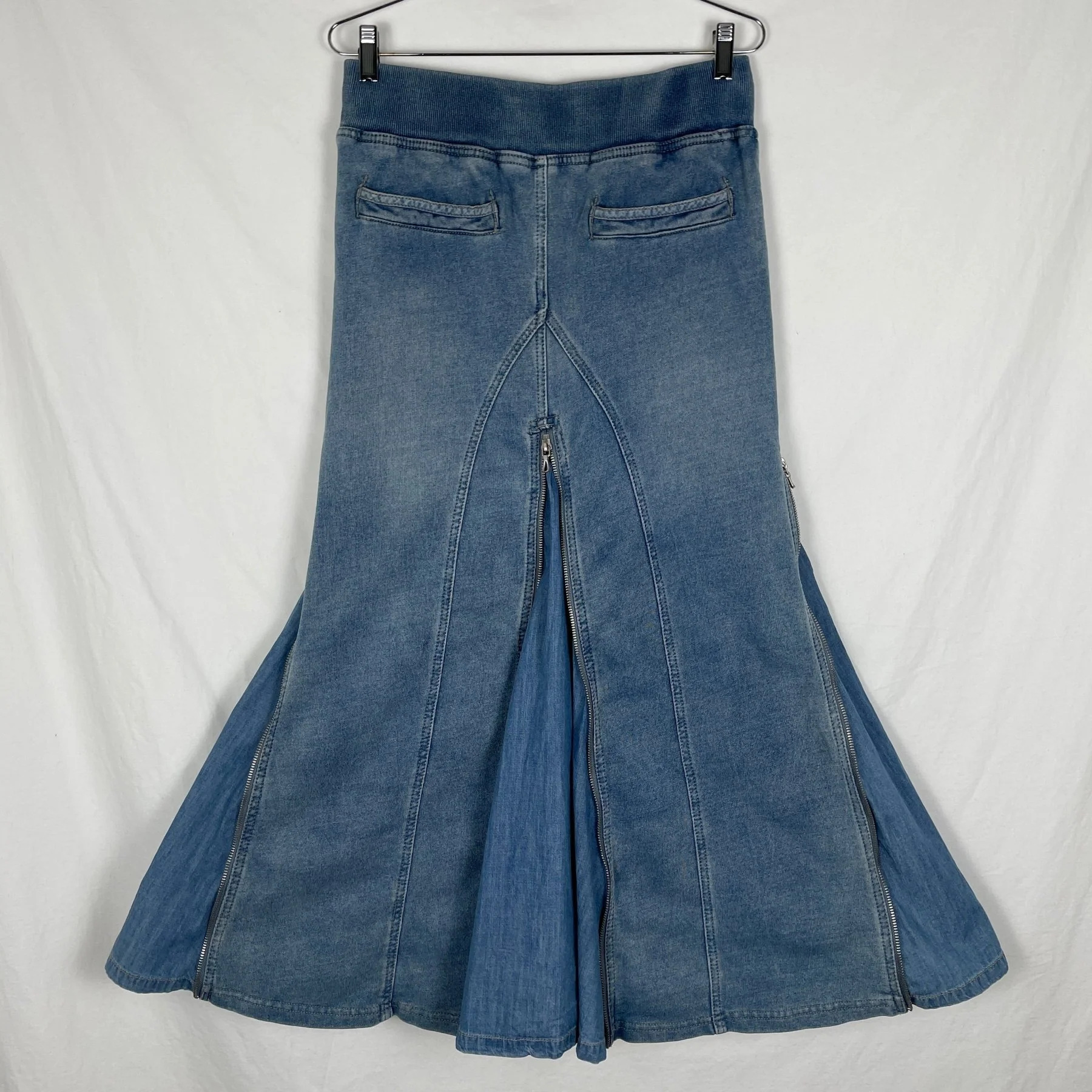 G.O.A Denim Zip Skirt - Image 6