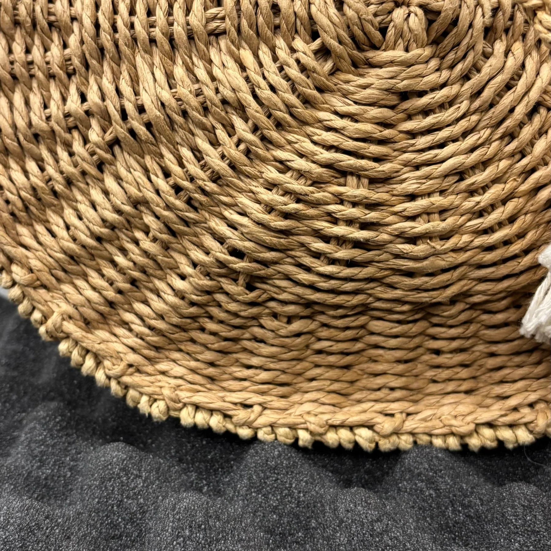 G.O.A. Handwoven Round Crossbody Boho Bag - Image 6