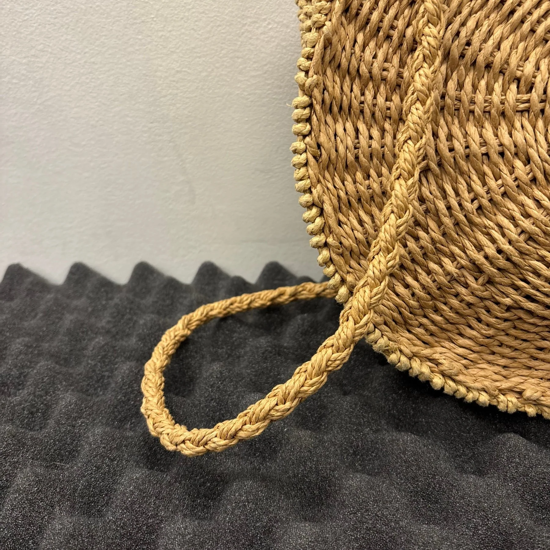 G.O.A. Handwoven Round Crossbody Boho Bag - Image 7