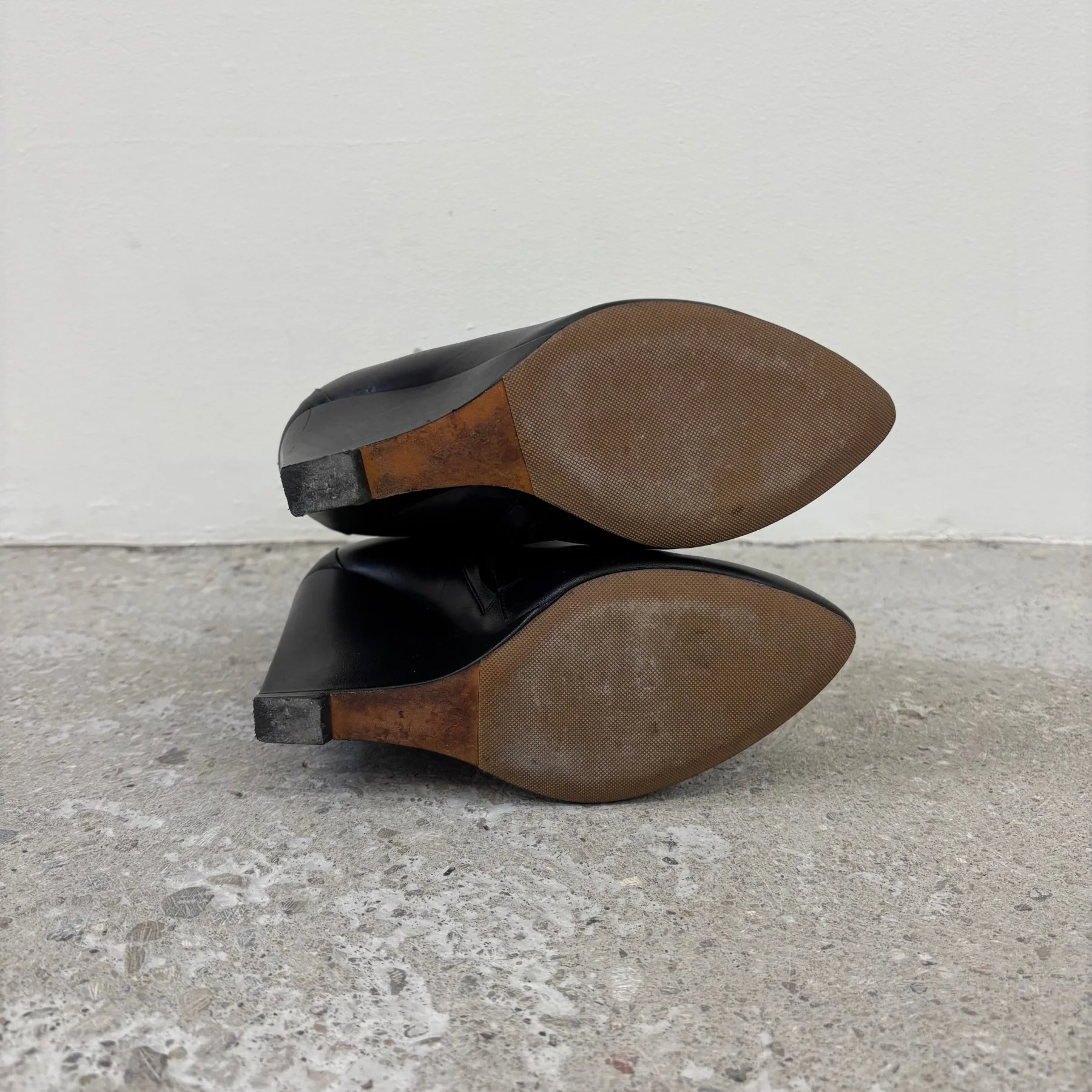 Givenchy Shark Lock Wedge Heel Boots - Image 8