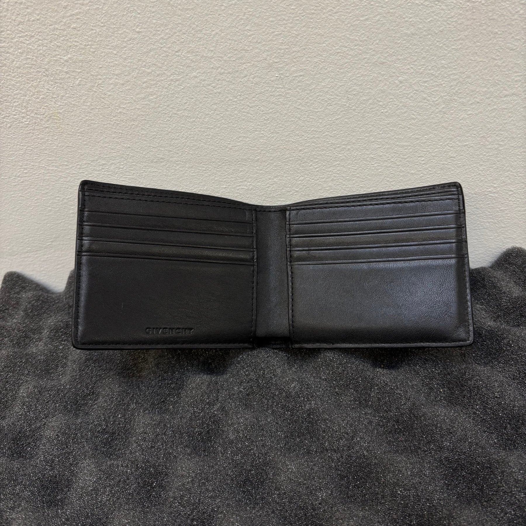 Givenchy Star Embossed Leather Bifold Wallet - Image 3