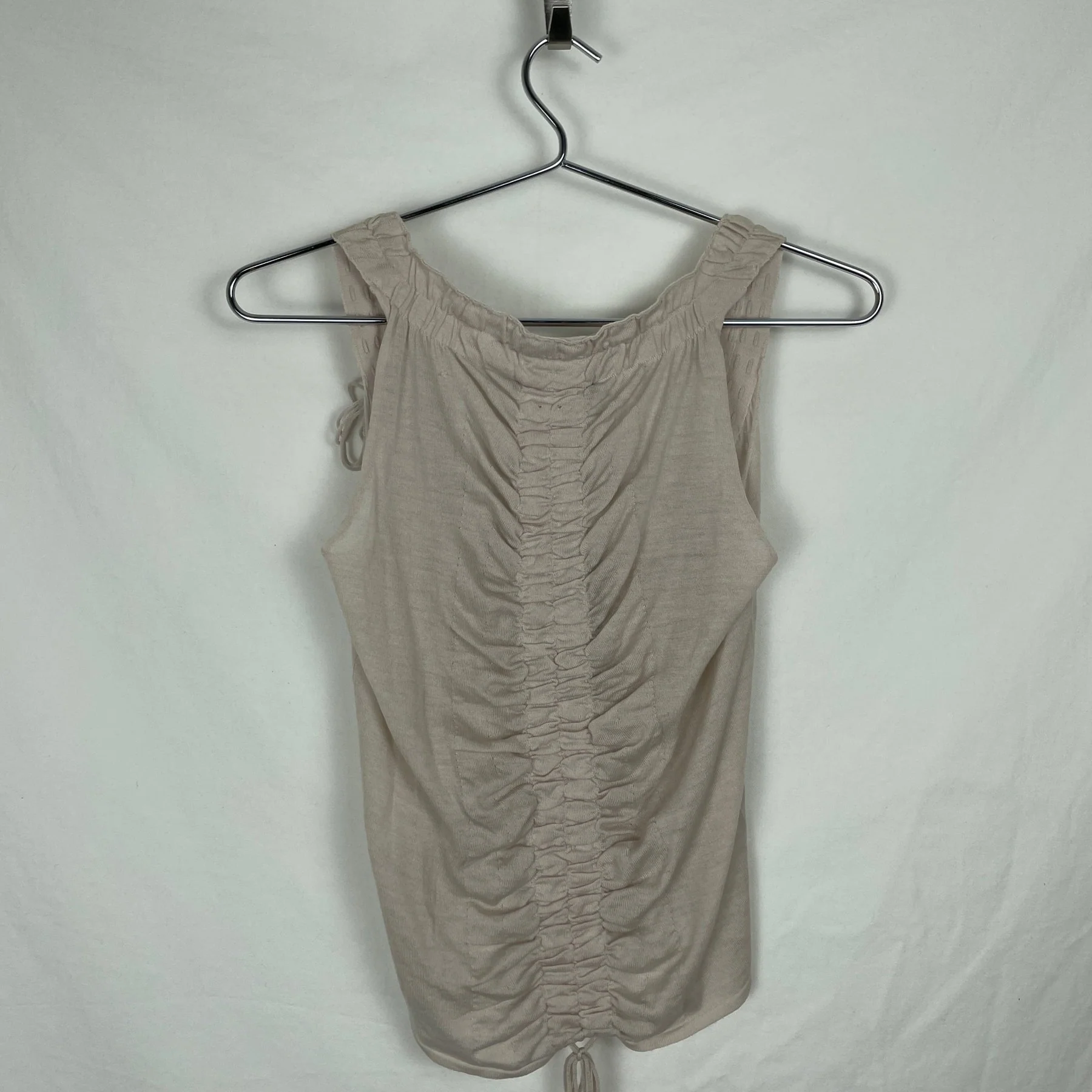 00s Gucci by Tom Ford Ruched Tank Top - Image 3
