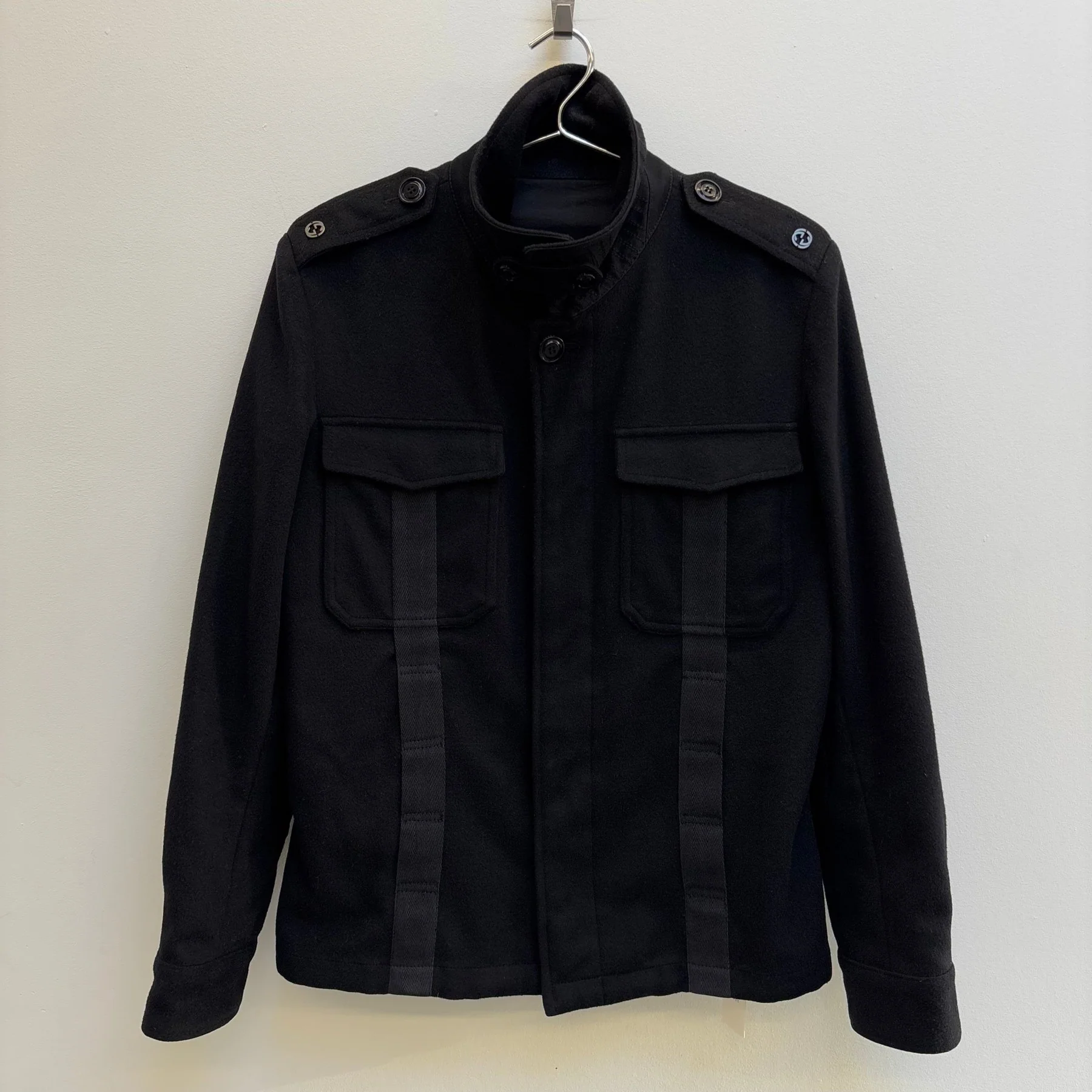 Gucci by Tom Ford Wool Military Jacket - Image 3
