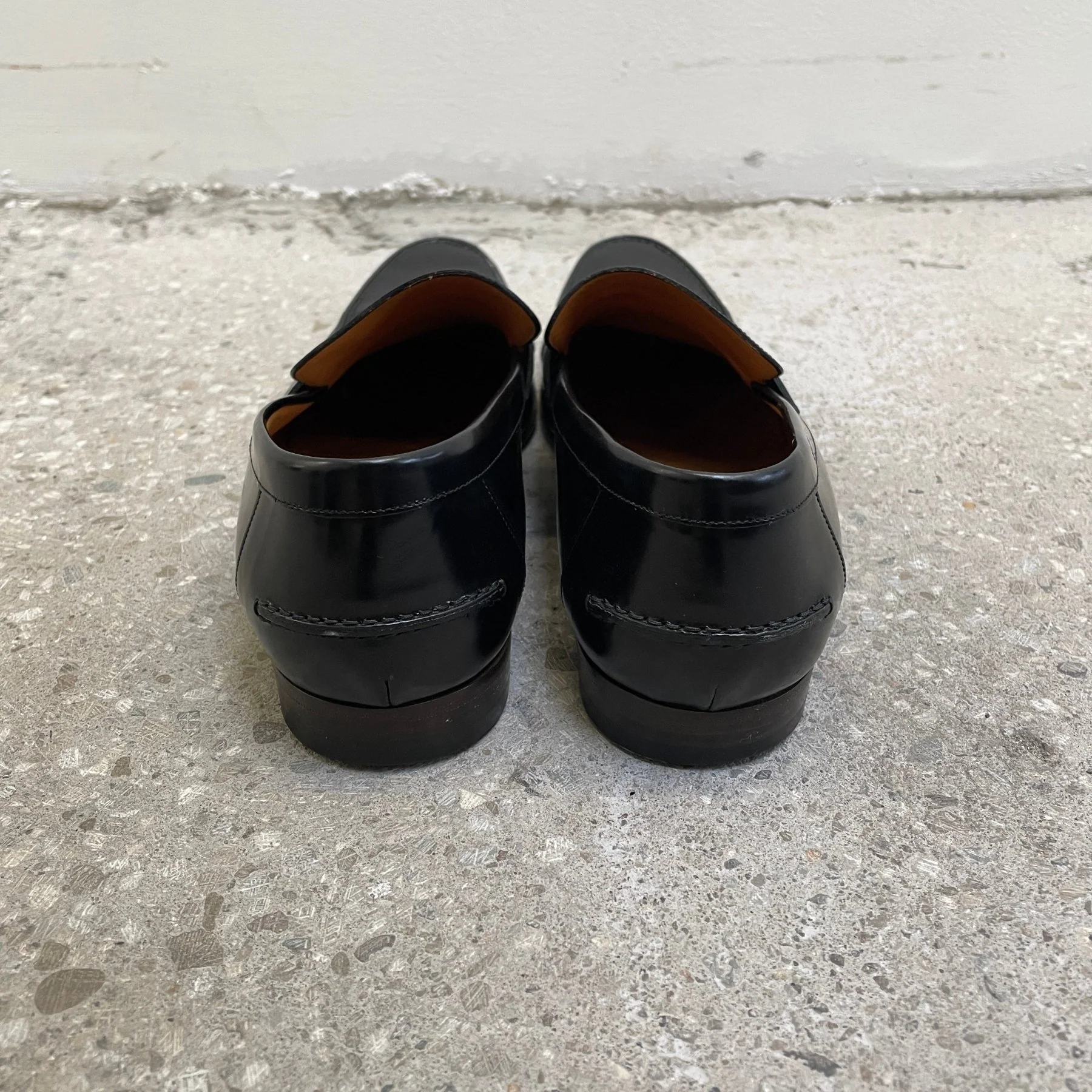 Gucci Patent Leather Penny Loafers - Image 4