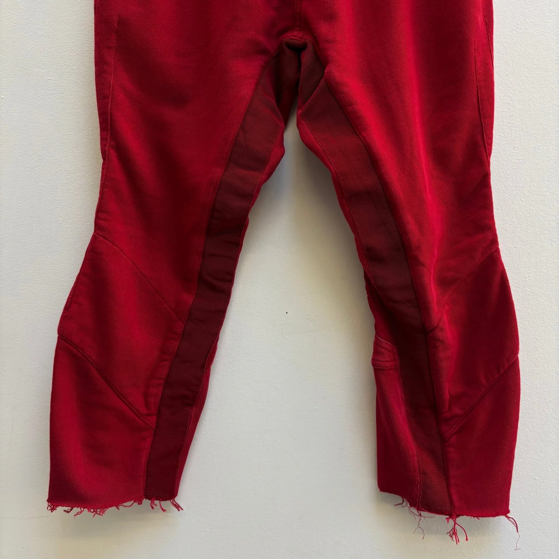 Haider Ackermann Cropped Panelled Sweatpants - Image 4