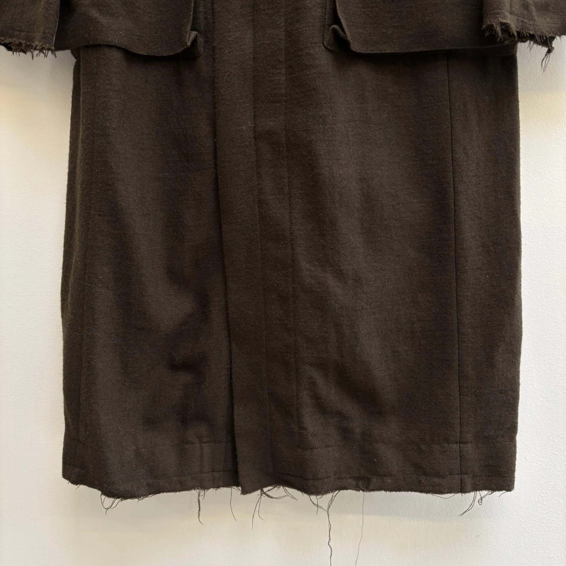 Haider Ackermann Long Wool Coat - Image 4