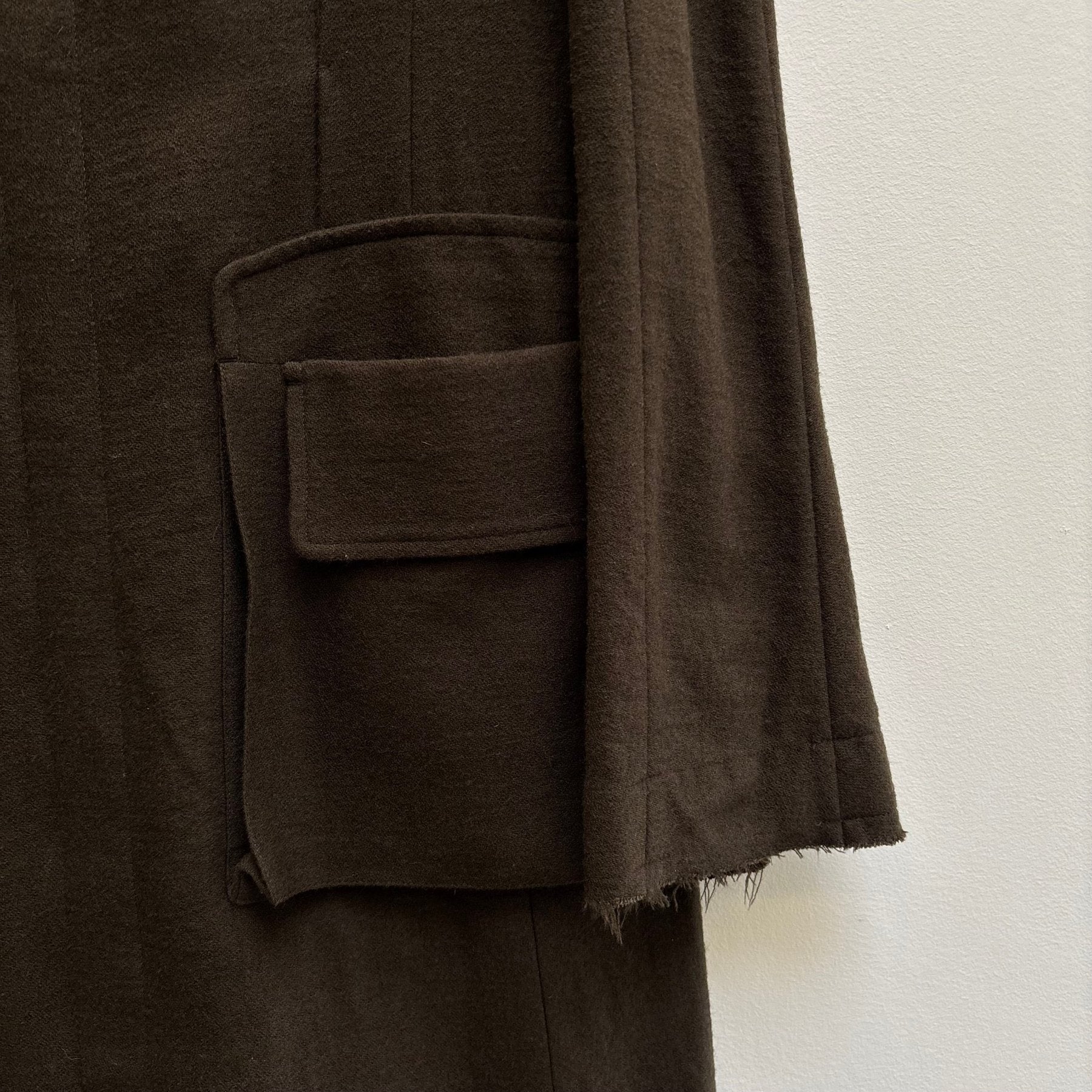 Haider Ackermann Long Wool Coat - Image 5