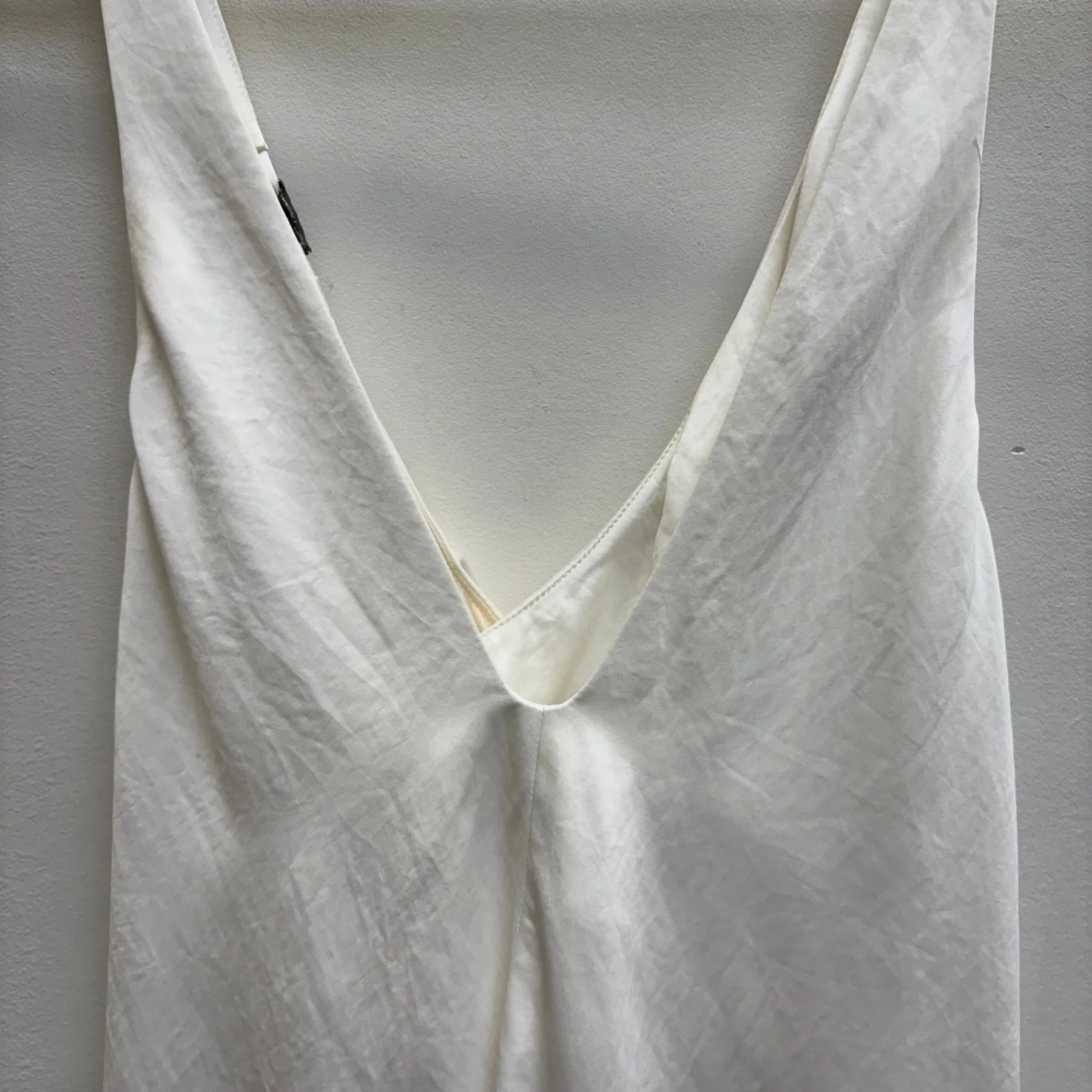 Helmut Lang Cross Front Asymmetric Drape Top - Image 8