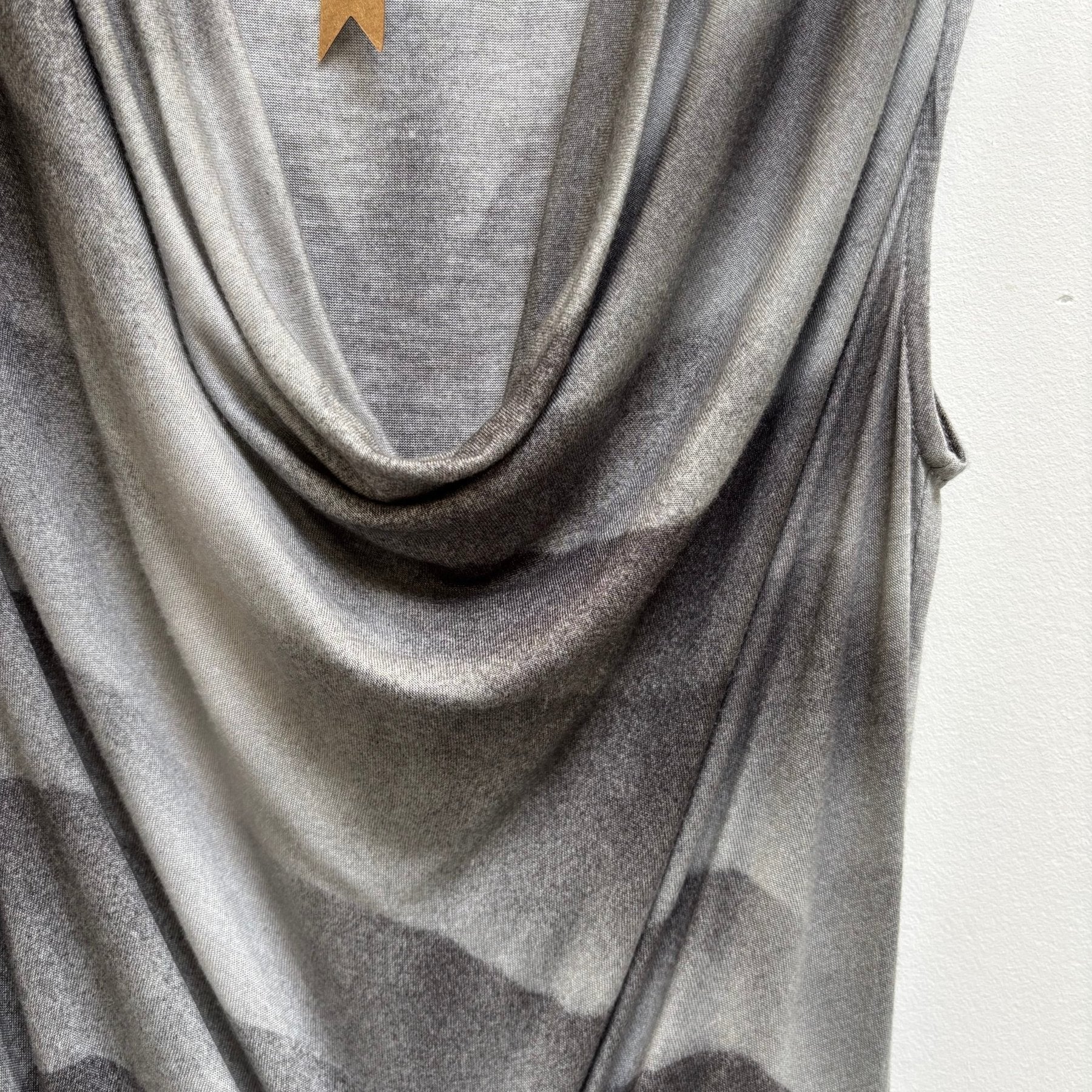 Helmut Lang Draped Midi Dress - Image 6