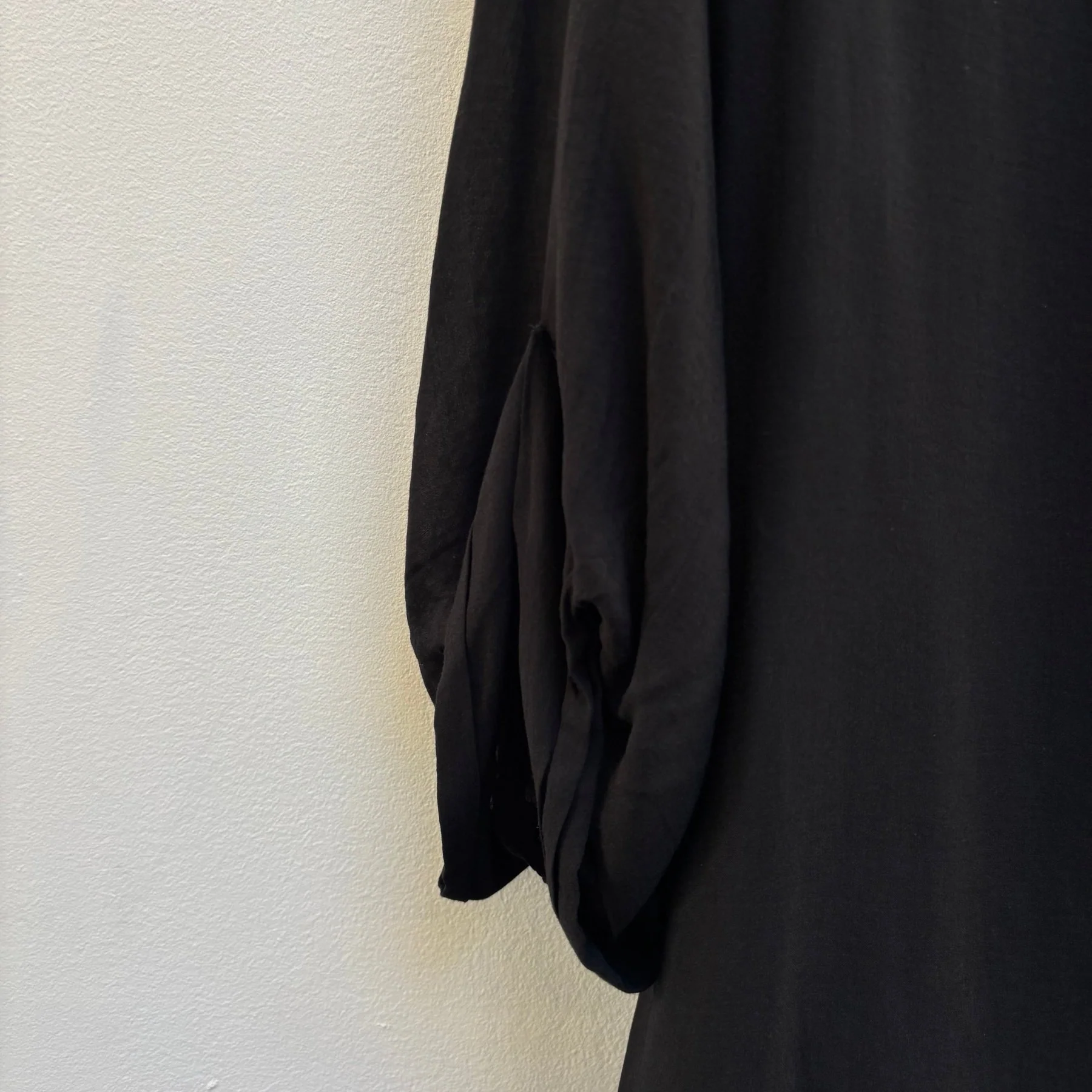 Helmut Lang Layered Sheer Draped Dress - Image 8