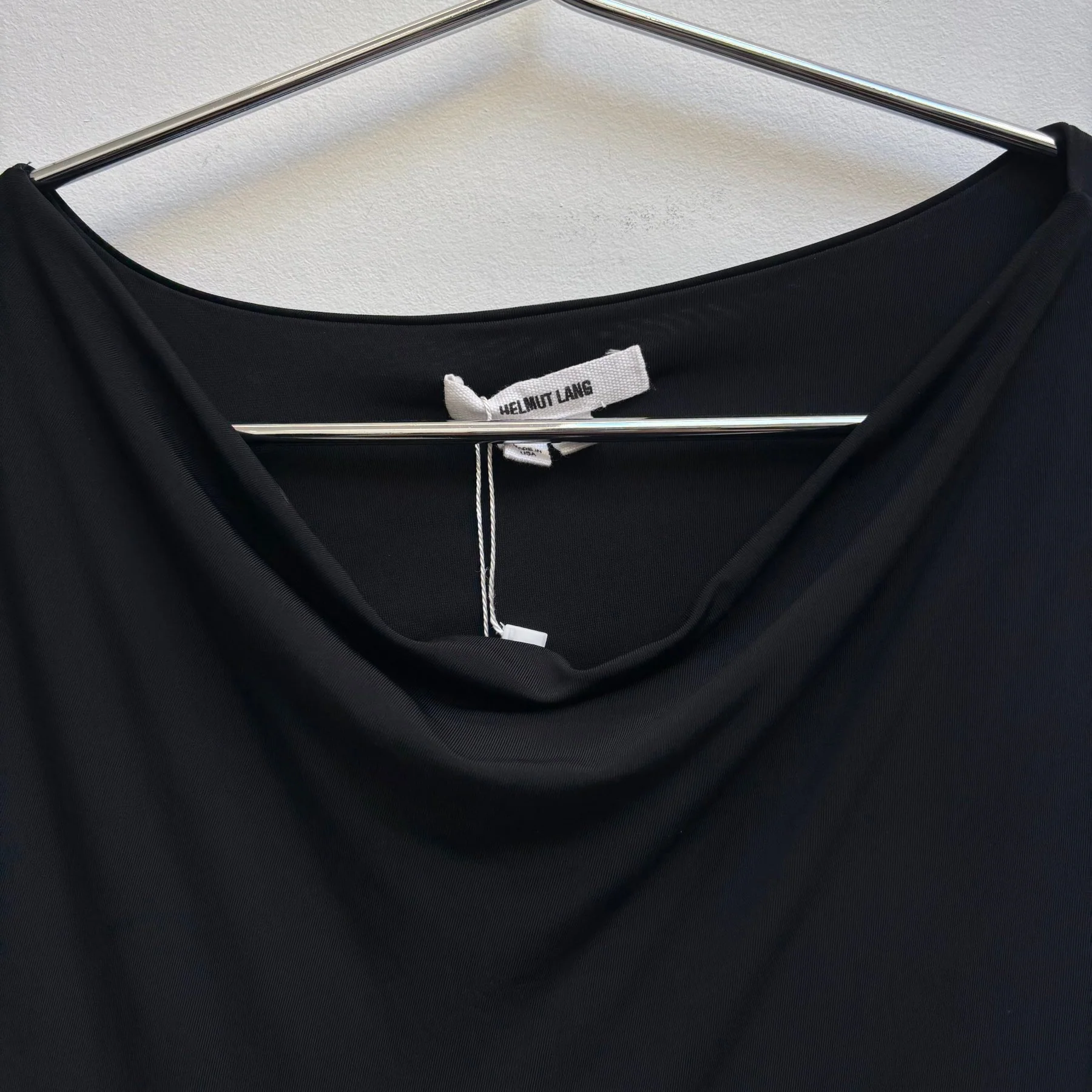 Helmut Lang Maxi Draped Dress - Image 5