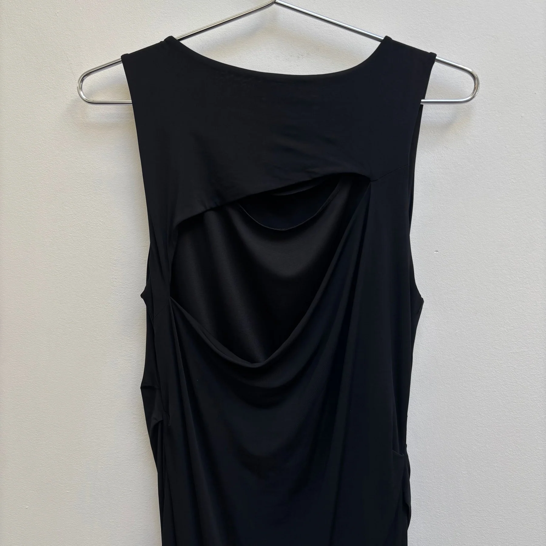 Helmut Lang Maxi Draped Dress - Image 8