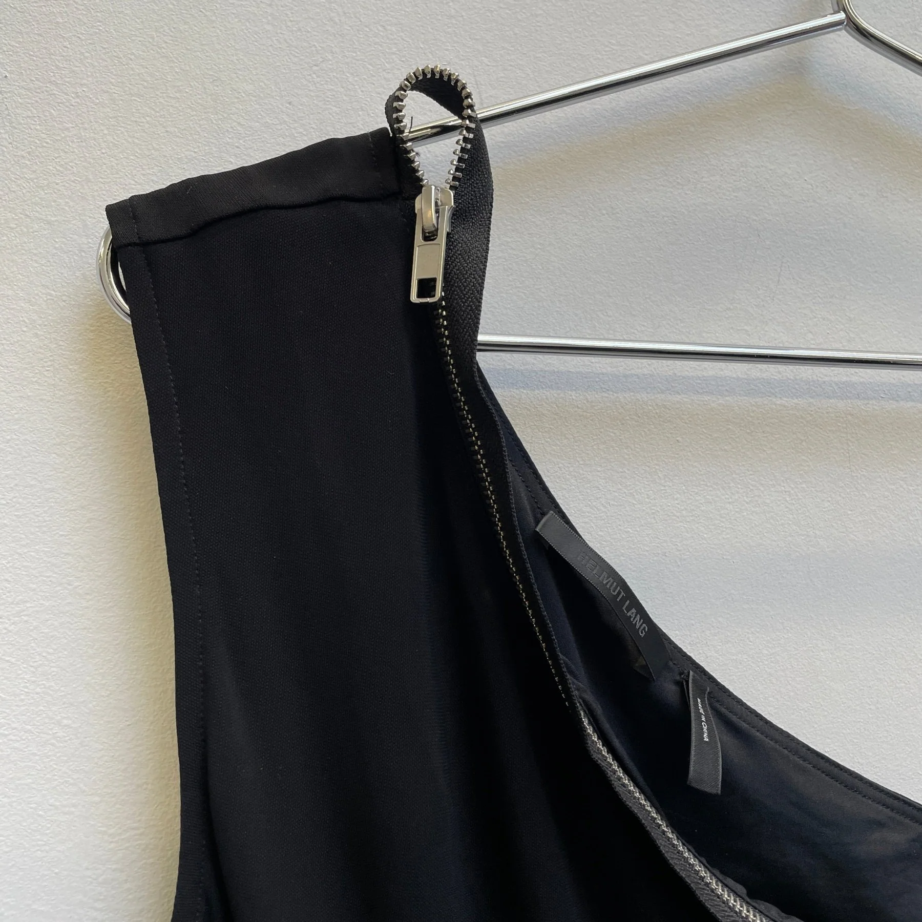 Helmut Lang (Post Lang Era) Bustline Zipper Dress - Image 4