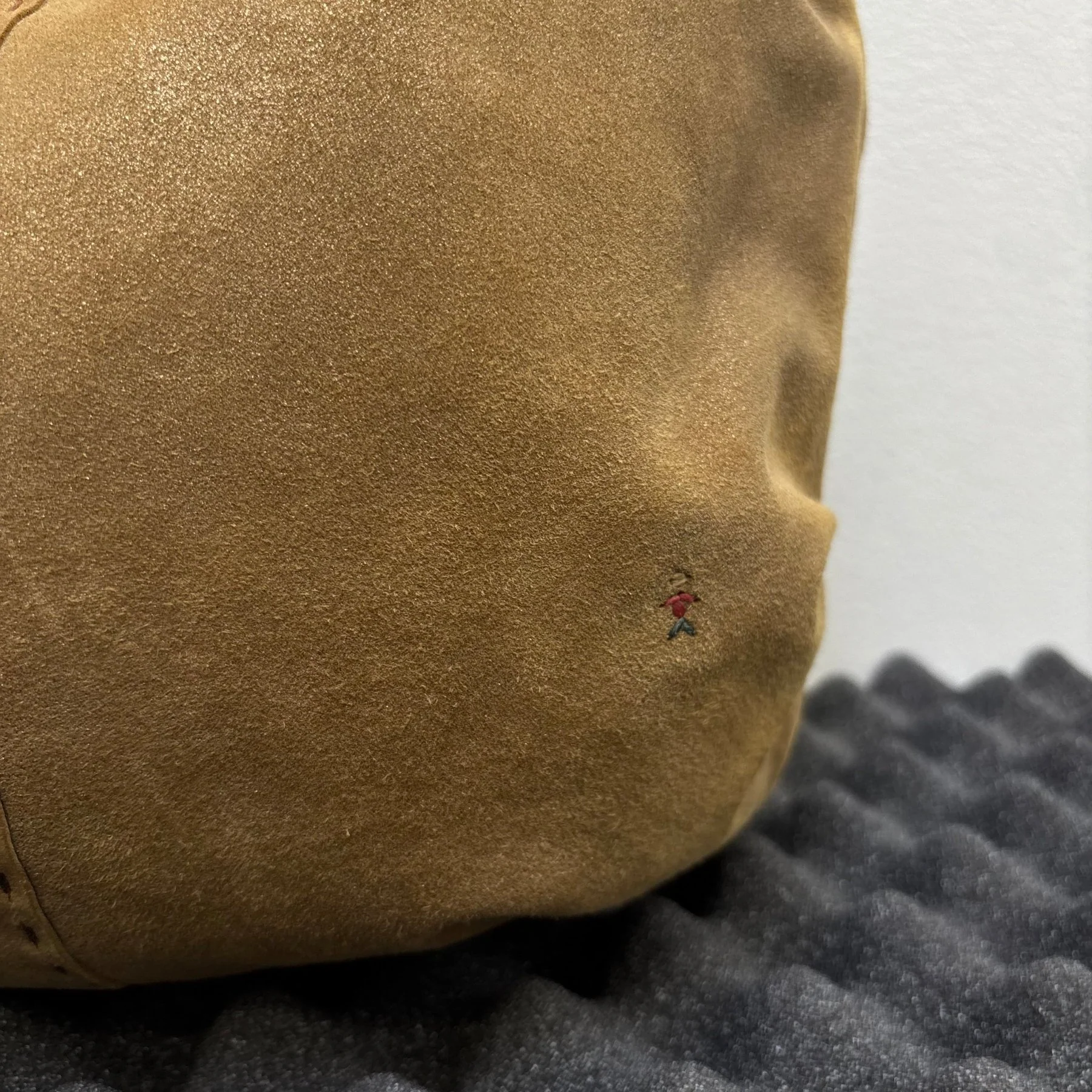 Henry Beguelin Embroidered Suede Leather Hobo Bag - Image 13