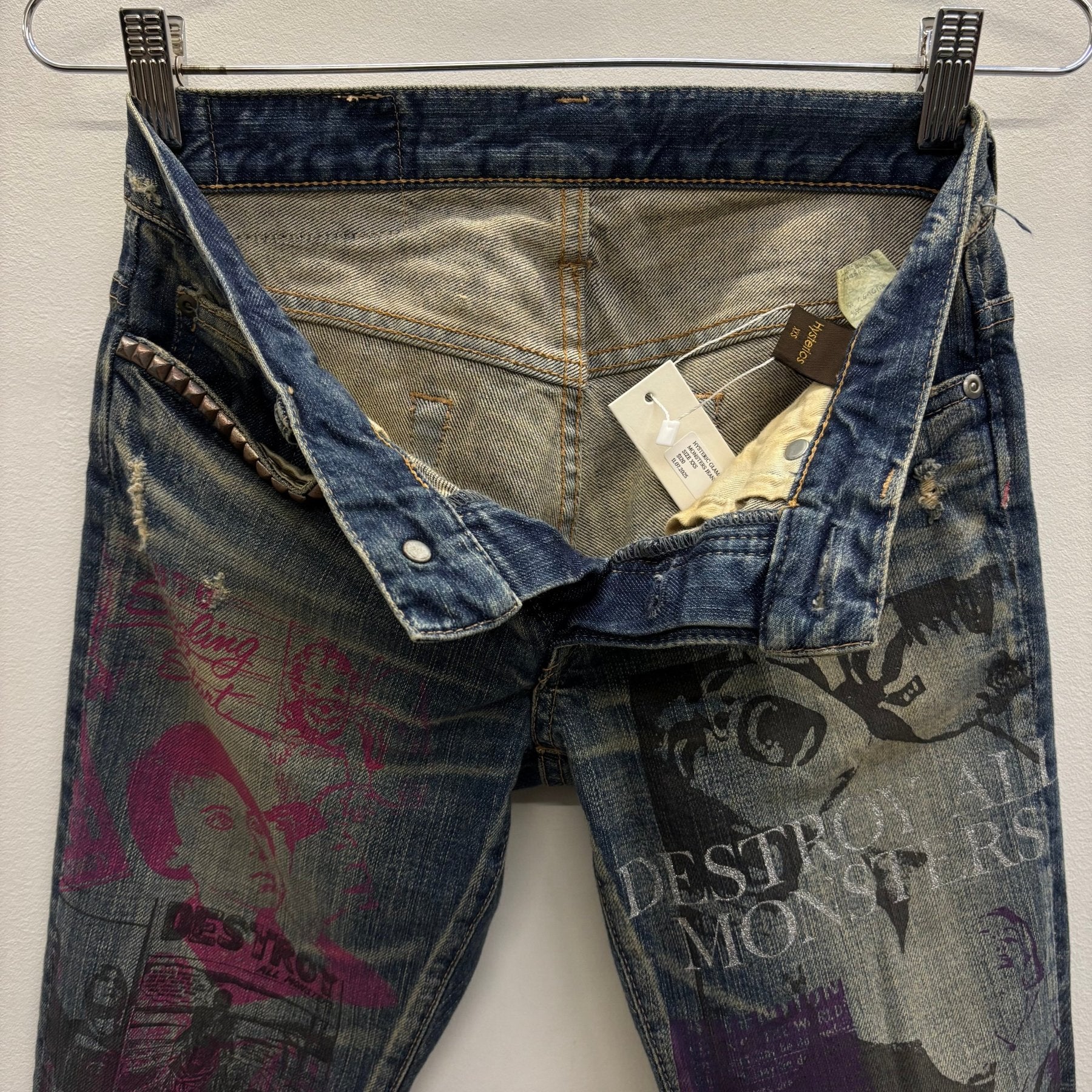 Hysteric Glamour Destroy All Monsters Jeans - Image 14