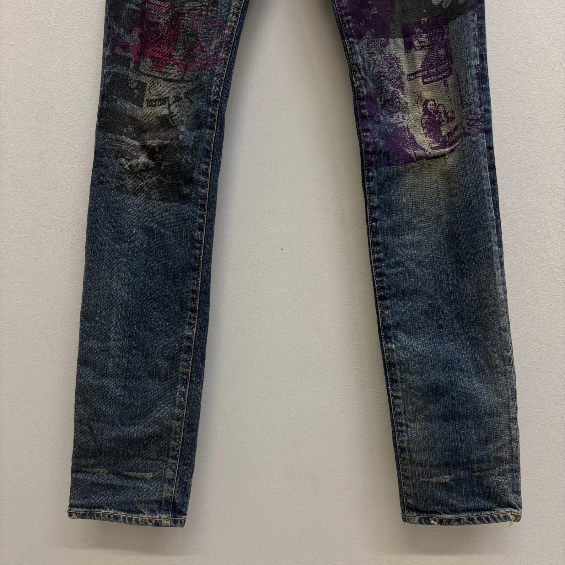 Hysteric Glamour Destroy All Monsters Jeans - Image 4