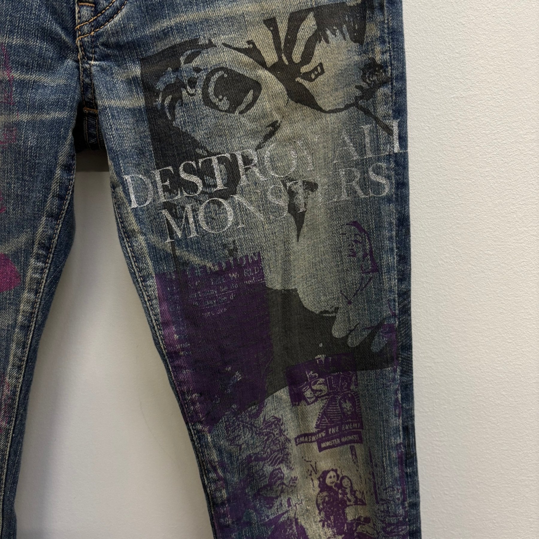 Hysteric Glamour Destroy All Monsters Jeans - Image 6