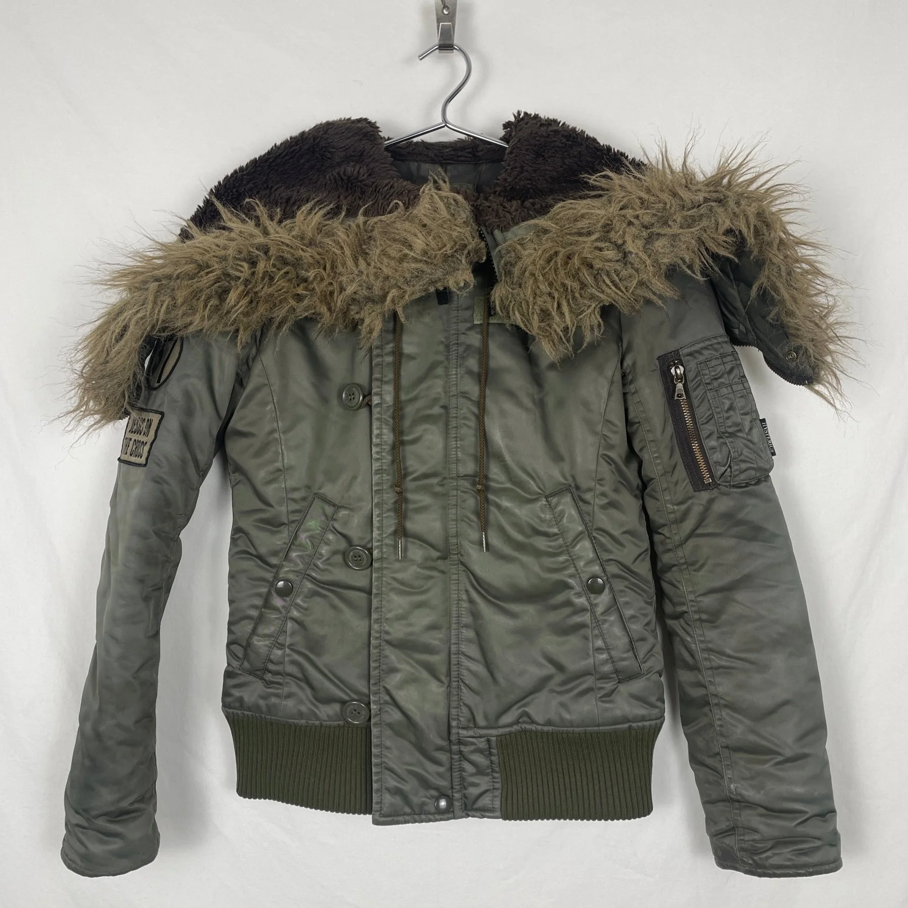 00s Hysteric Glamour 2AB “BORN TO LOSE” Bomber Jacket - Image 11
