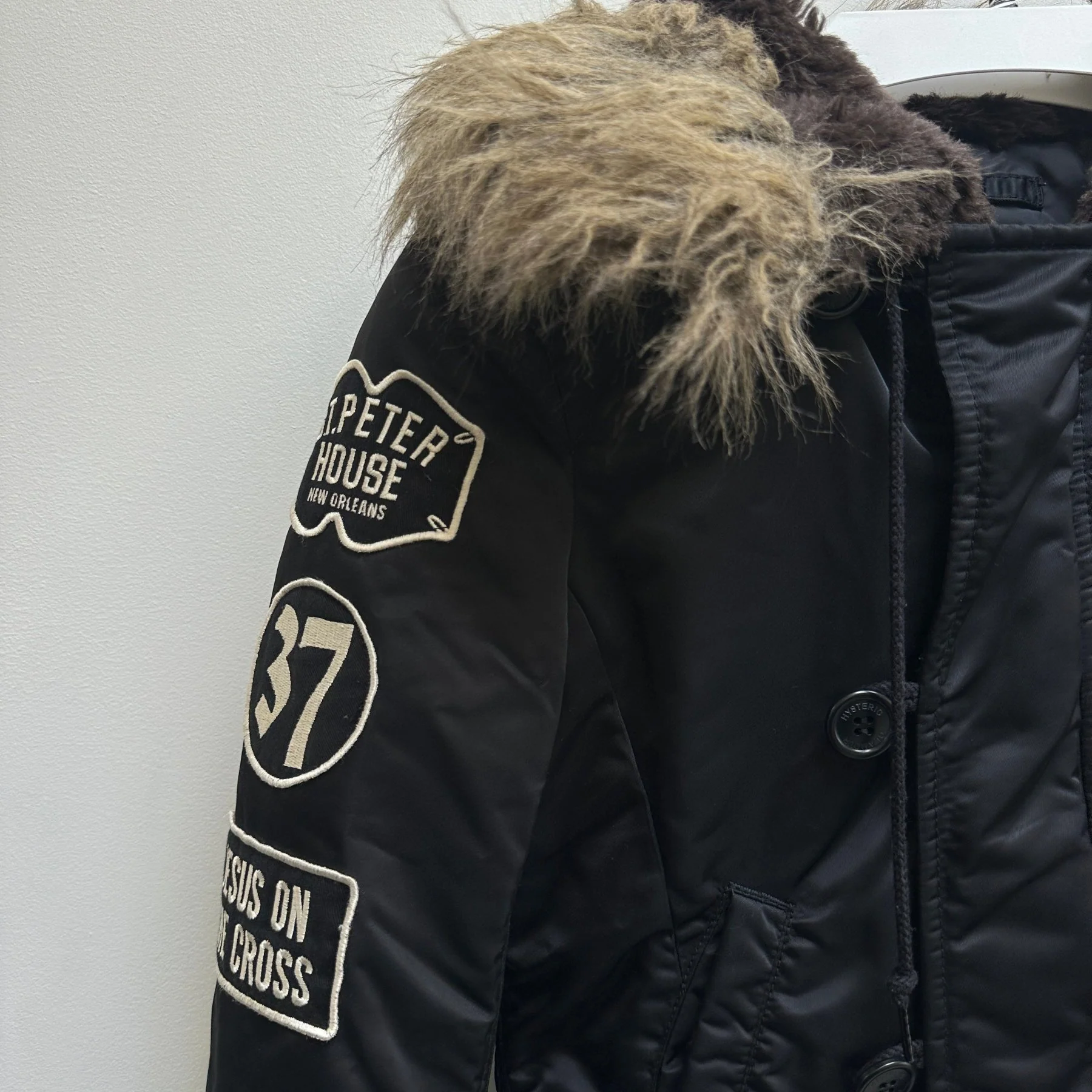 00s Hysteric Glamour 2AB “BORN TO LOSE” Bomber Jacket - Image 3