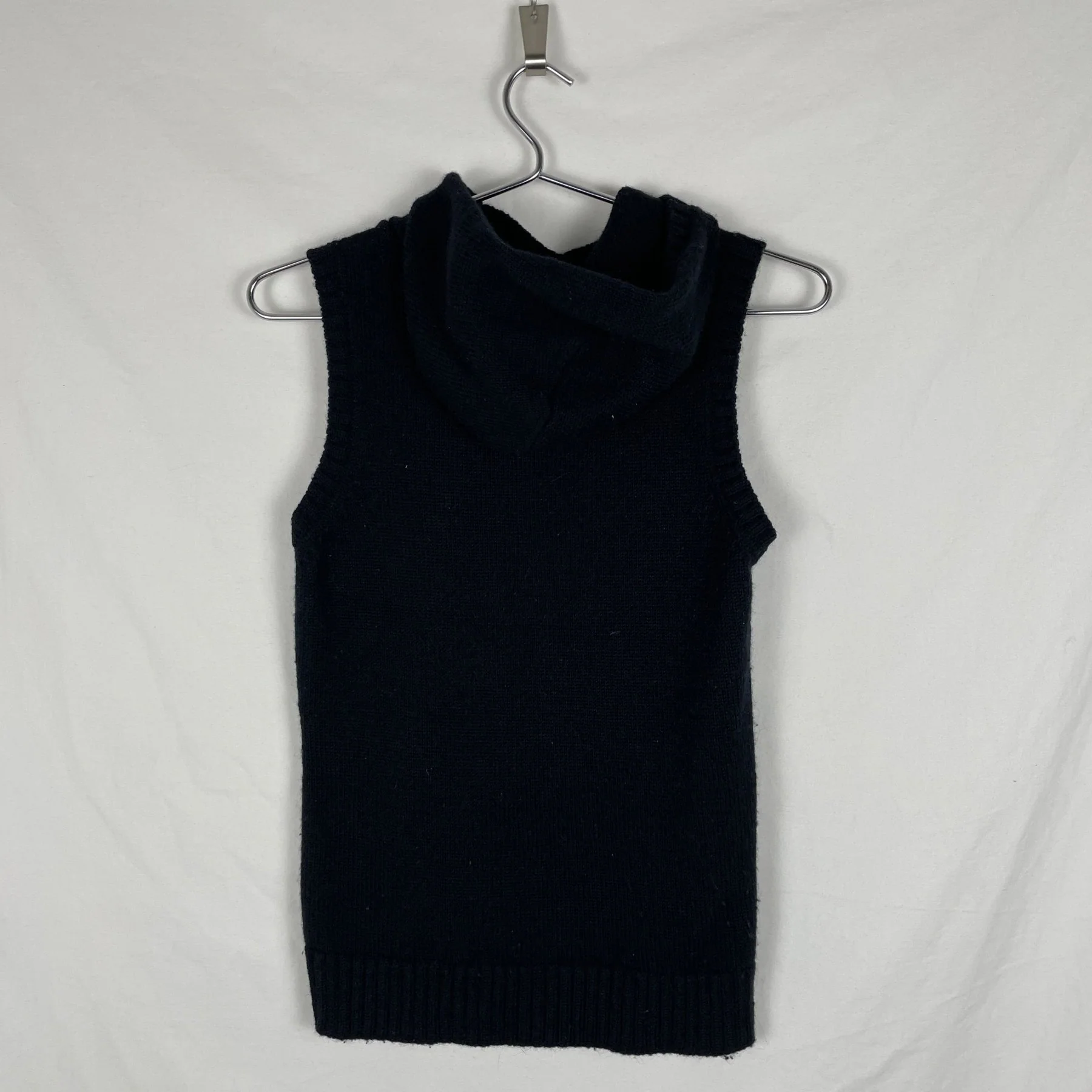Hysteric Glamour "Super Hysteric" Knit Sleveless Hoodie - Image 3