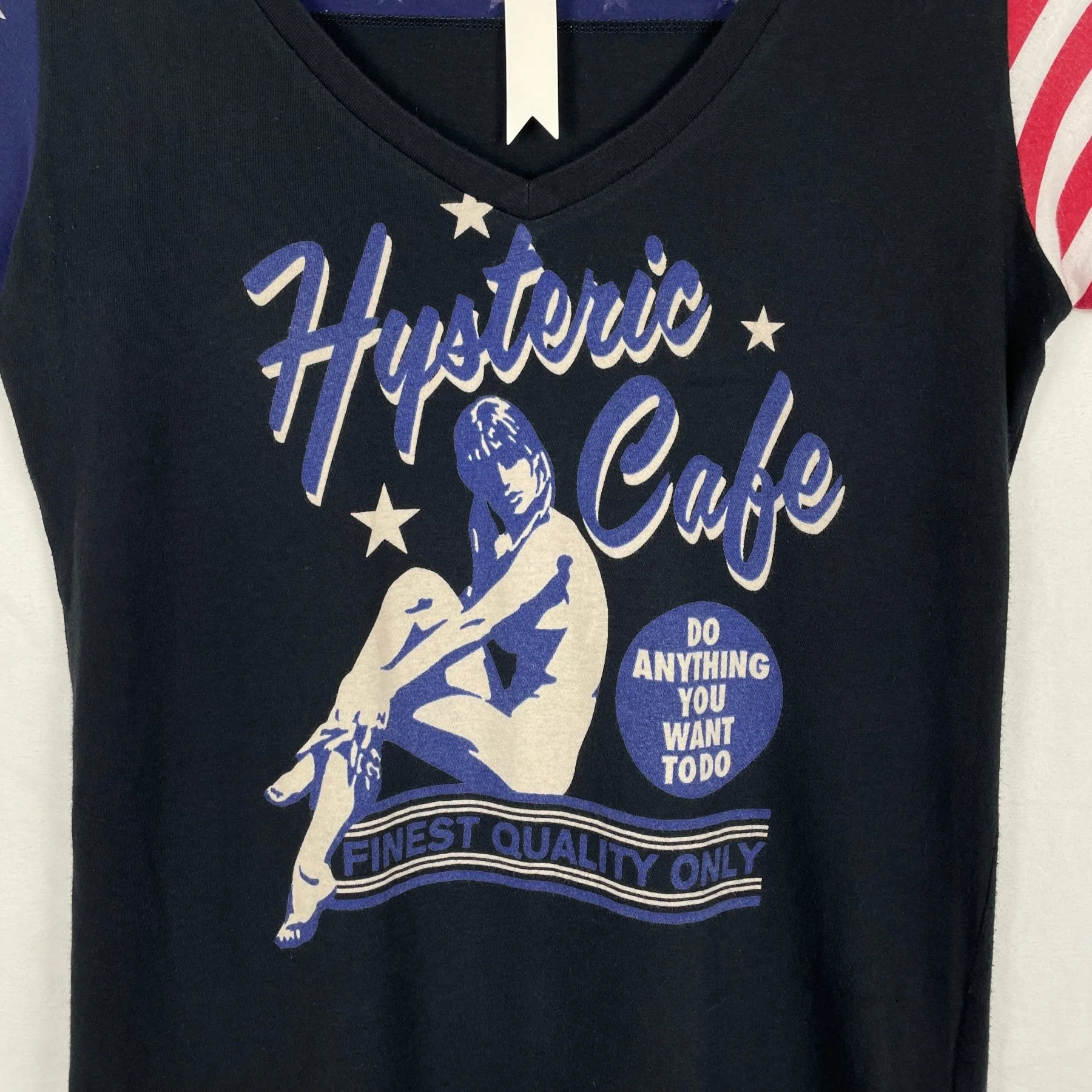 Hysteric Glamour USA Flag Pint T-Shirt - Image 4