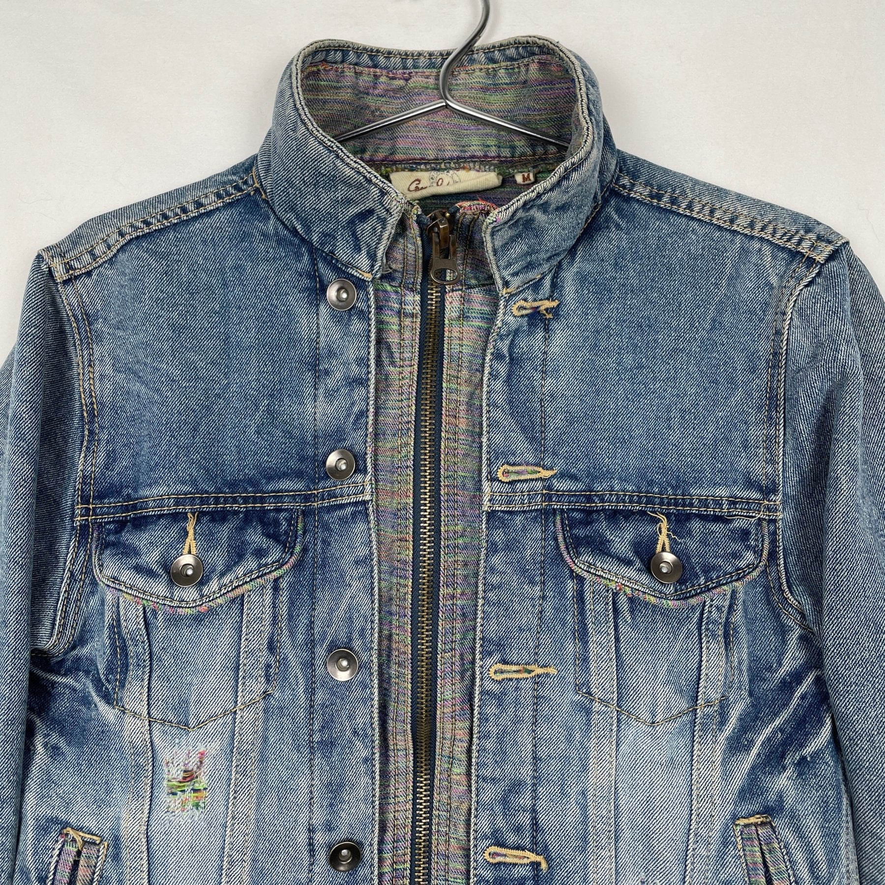 90s Japanase Vintage Denim Jacket - Image 3