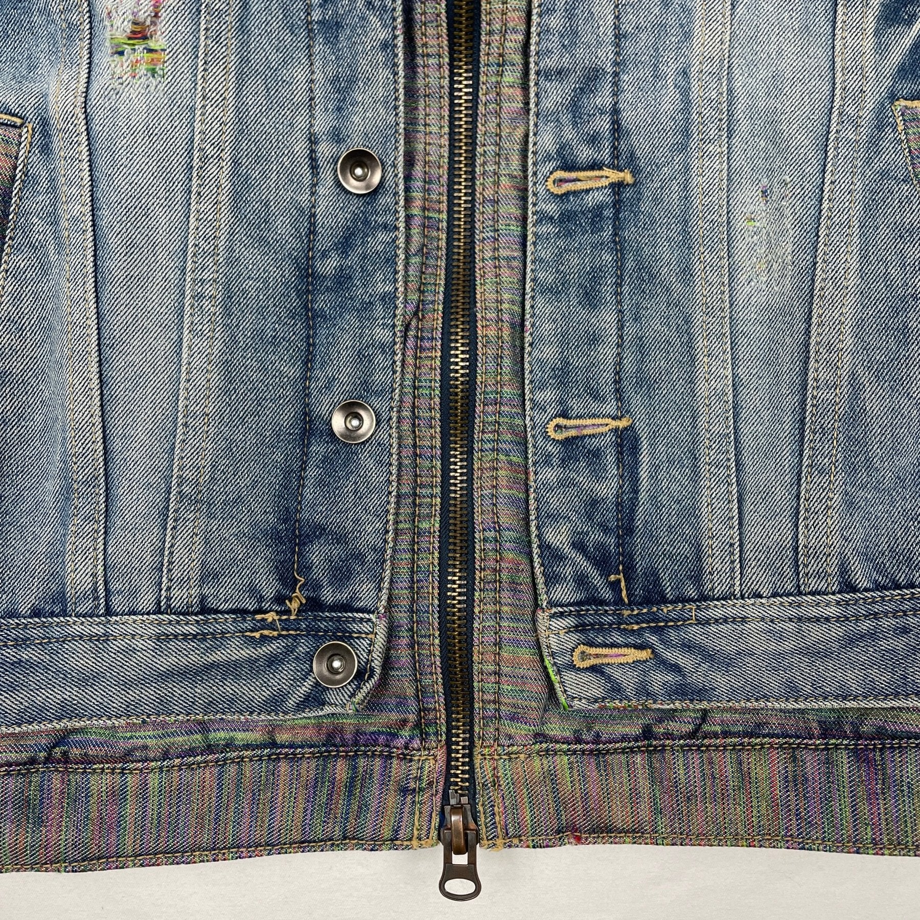 90s Japanase Vintage Denim Jacket - Image 5