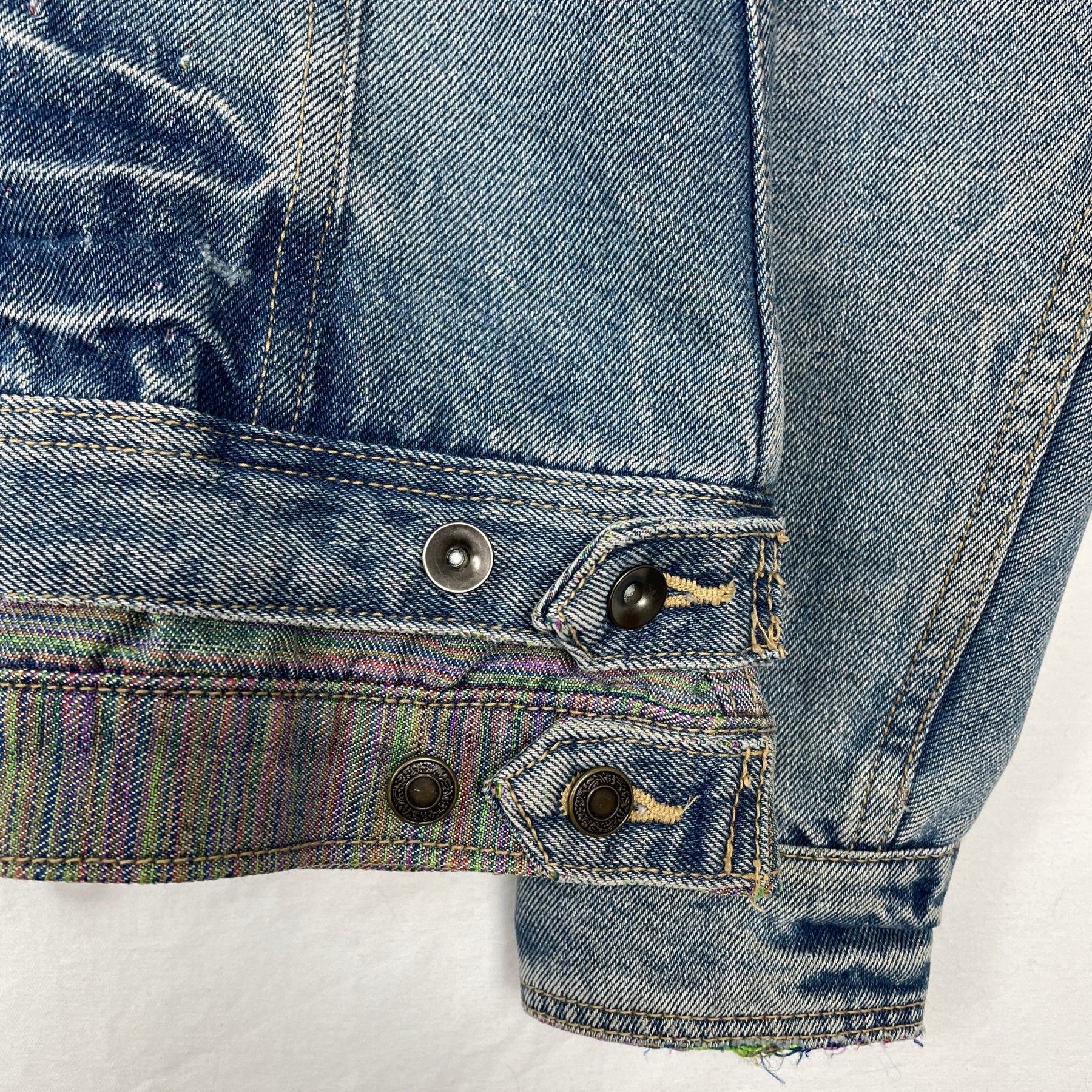 90s Japanase Vintage Denim Jacket - Image 8