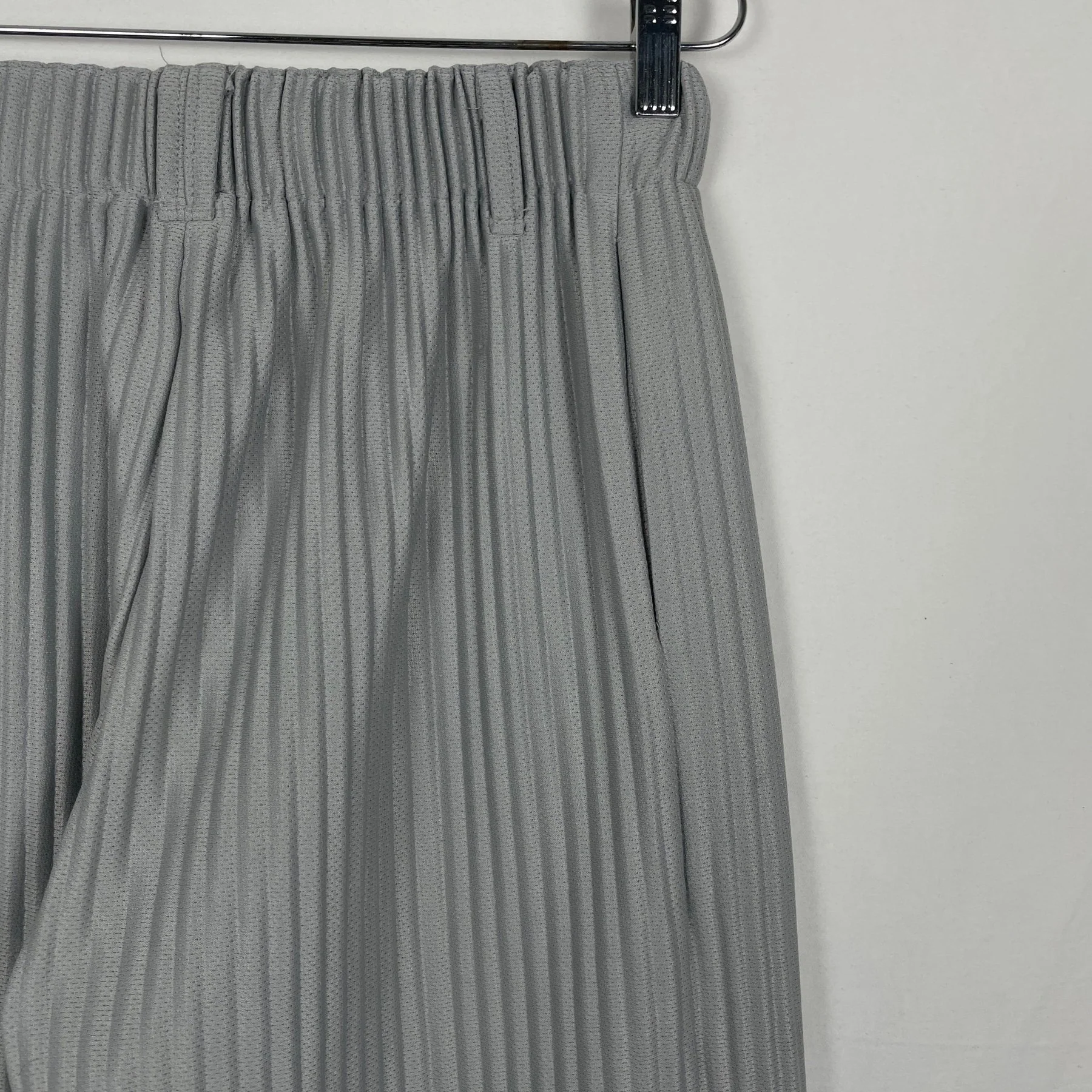 ISSEY MIYAKE HOMME PLISSE PERFORATED PANTS - Image 6
