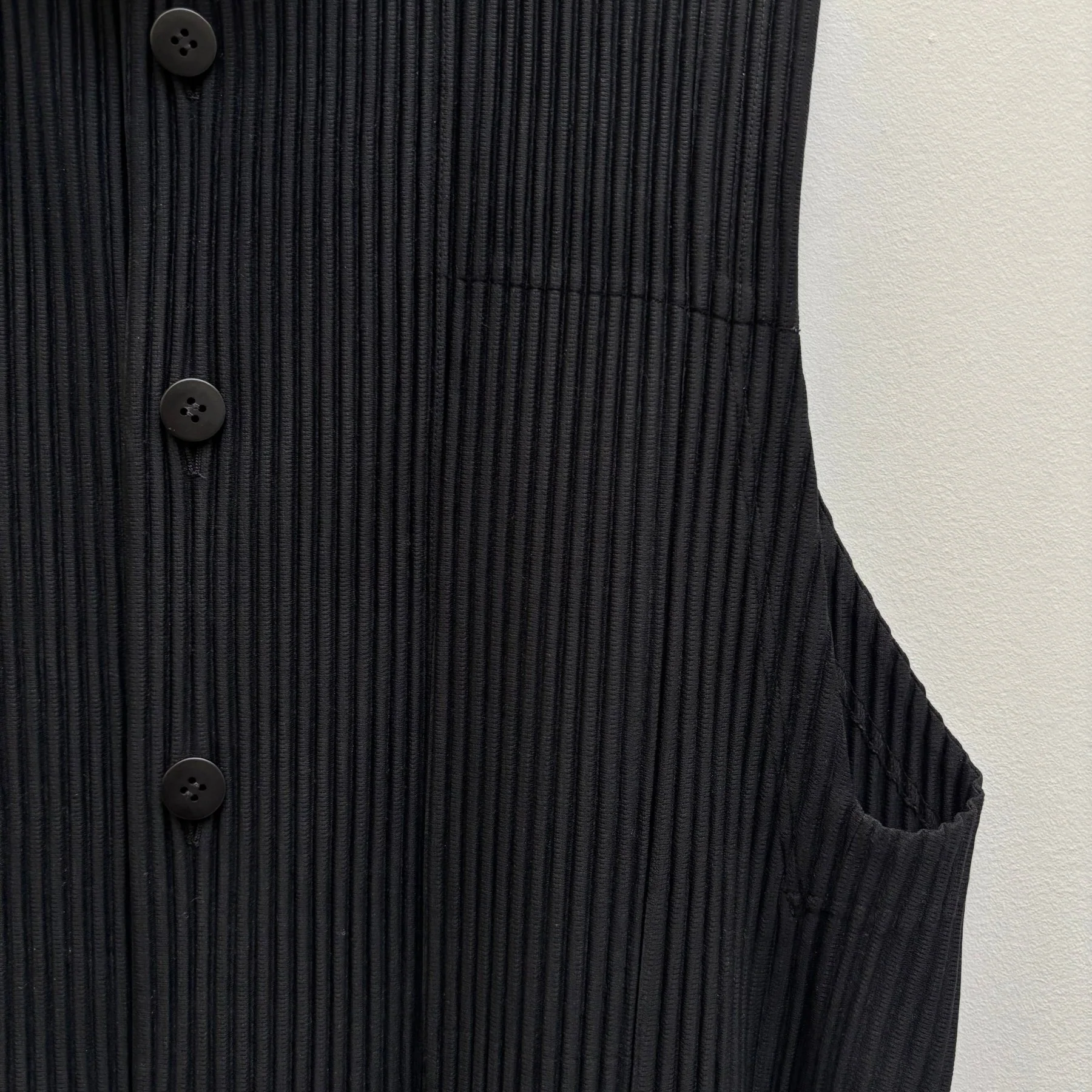 Issey Miyake Homme Plisse Pleated Vest - Image 4