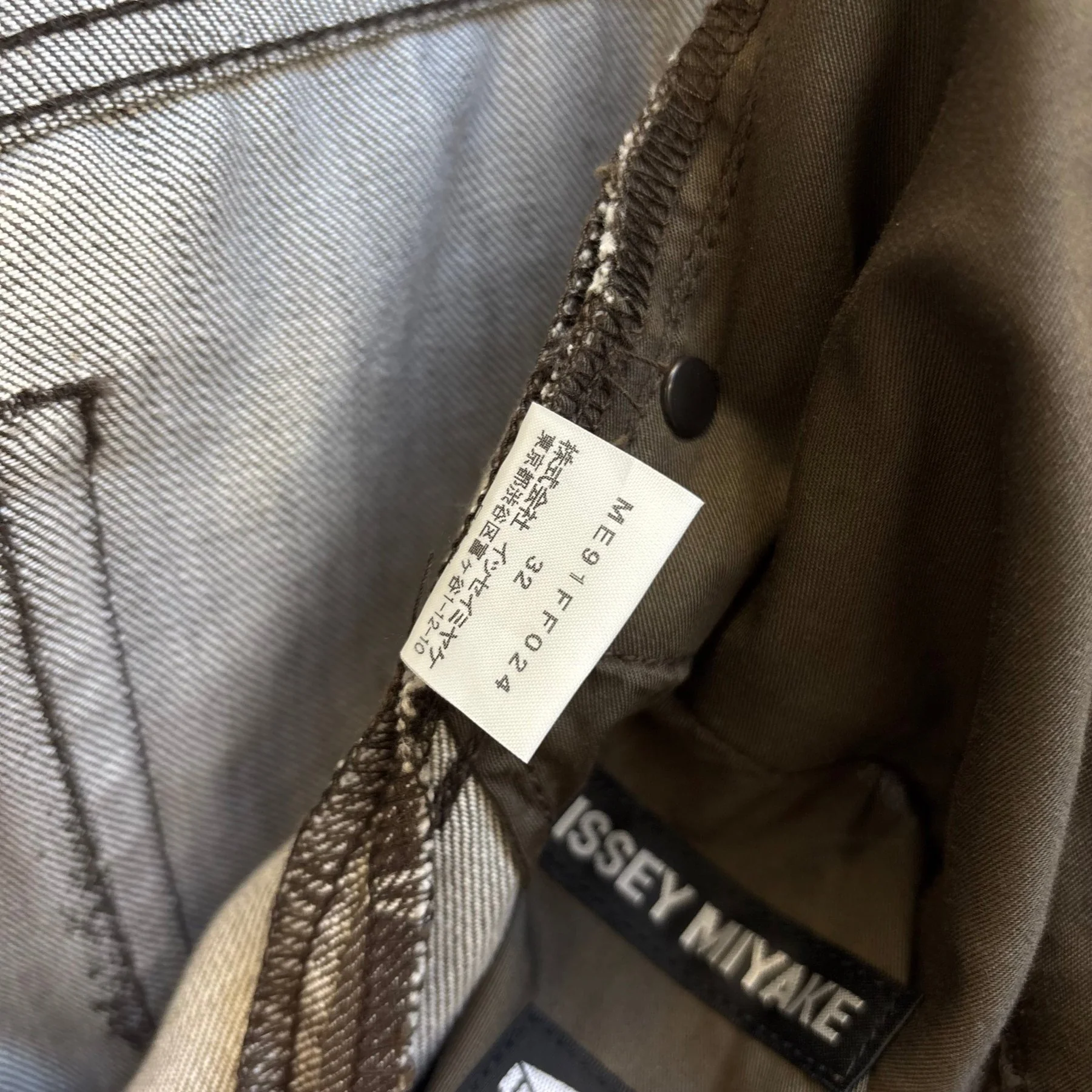 Issey Miyake Mudwash Straight Leg Jeans - Image 13