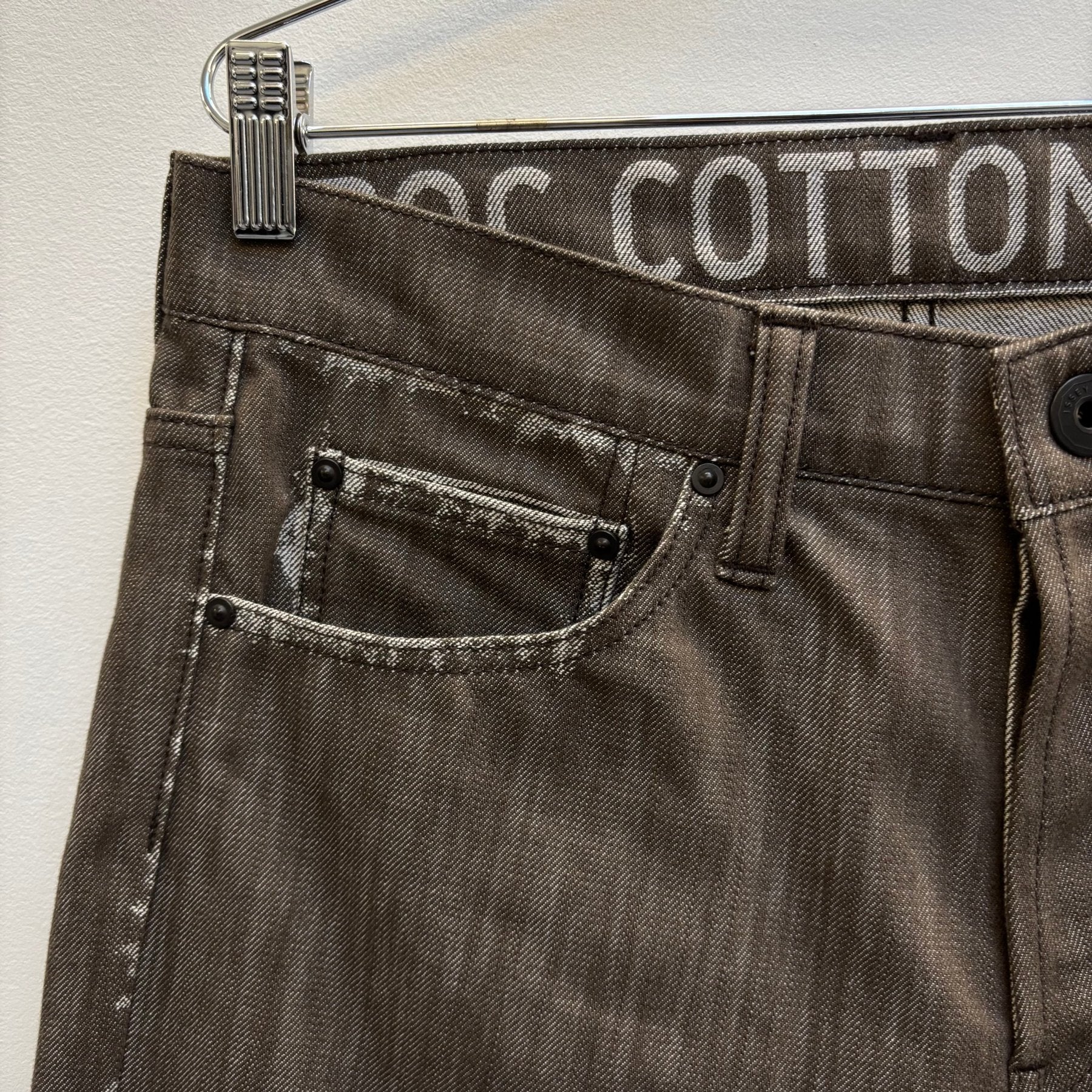 Issey Miyake Mudwash Straight Leg Jeans - Image 5