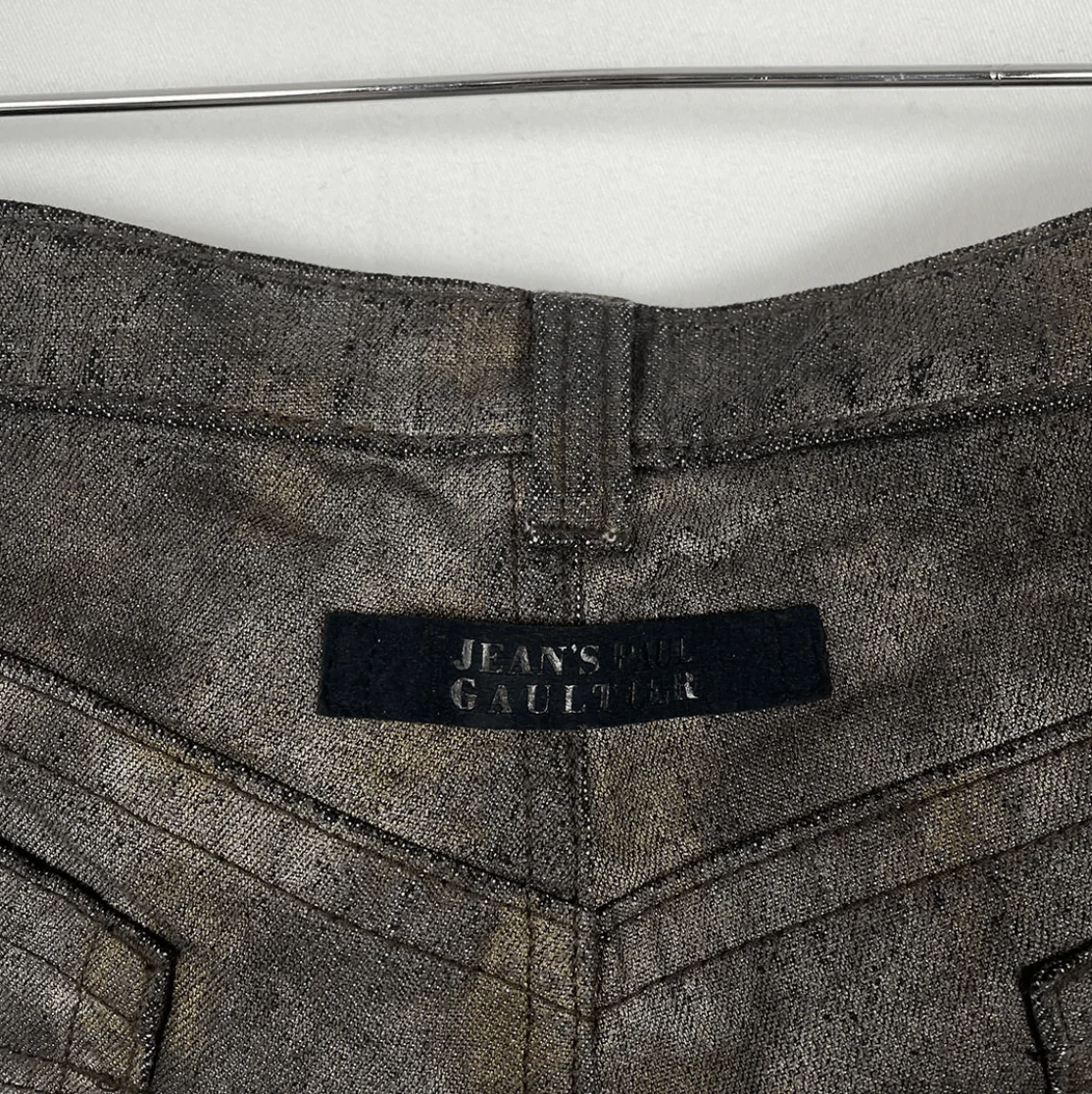 Jean Paul Gaultier Denim Capris - Image 4