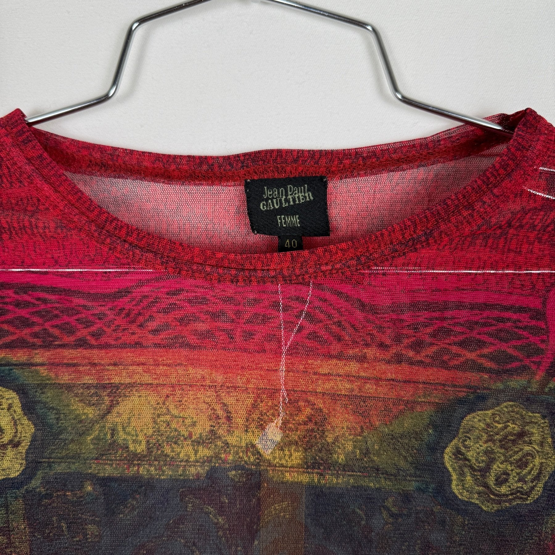 Jean Paul Gaultier Femme Micro Mesh T-shirt - Image 2