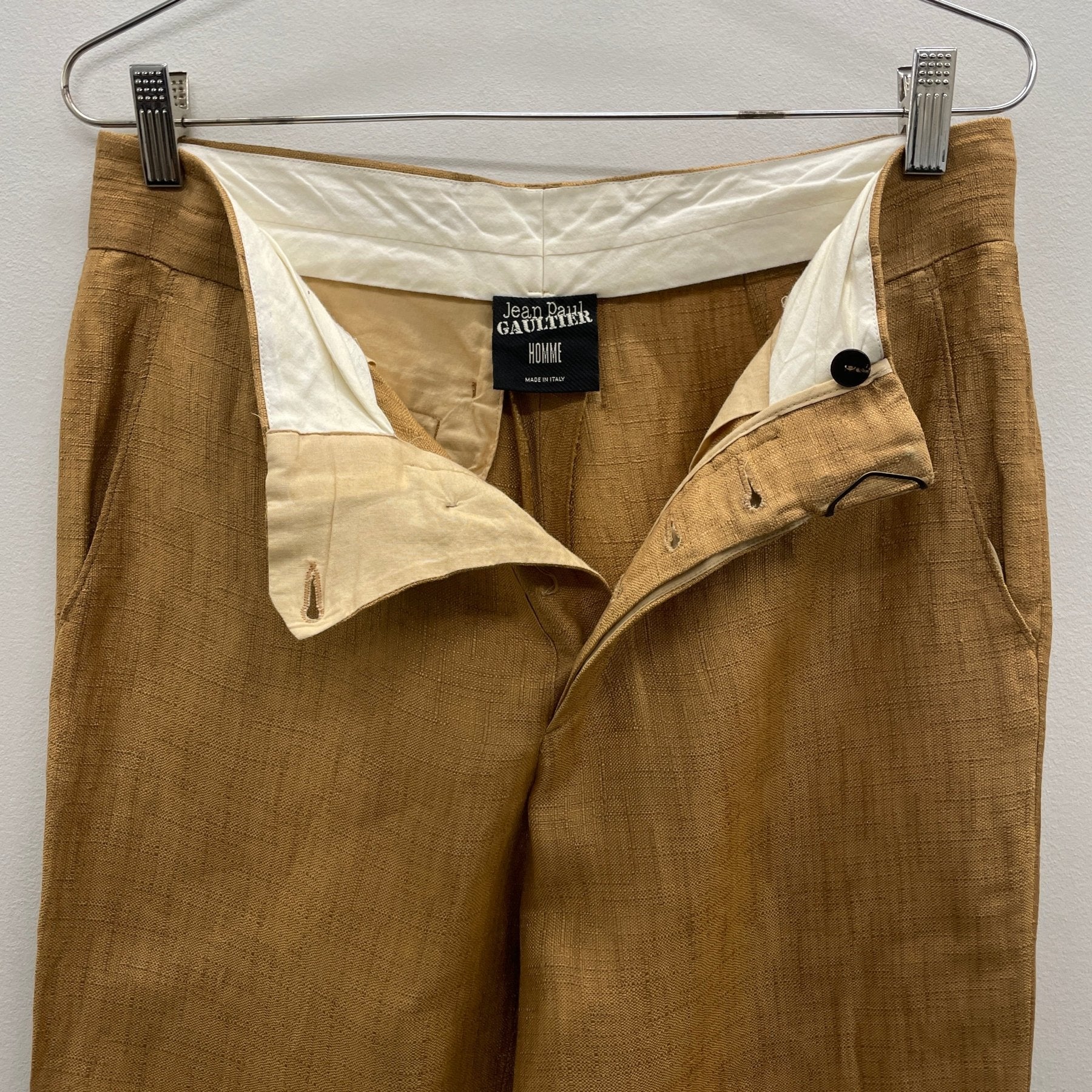 Jean Paul Gaultier Homme Linen Trousers - Image 10