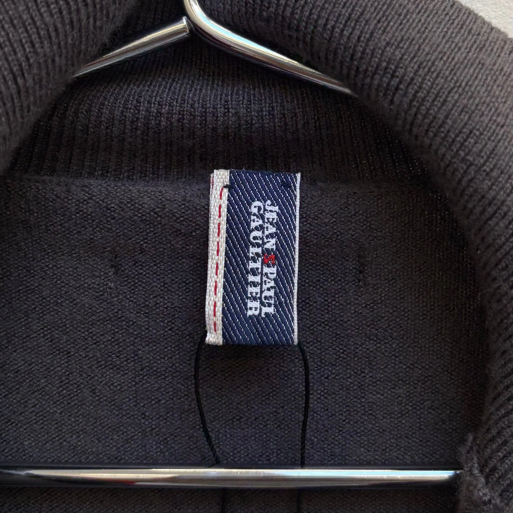 Jean Paul Gaultier Knit Zip Up Turtleneck Sweater - Image 10