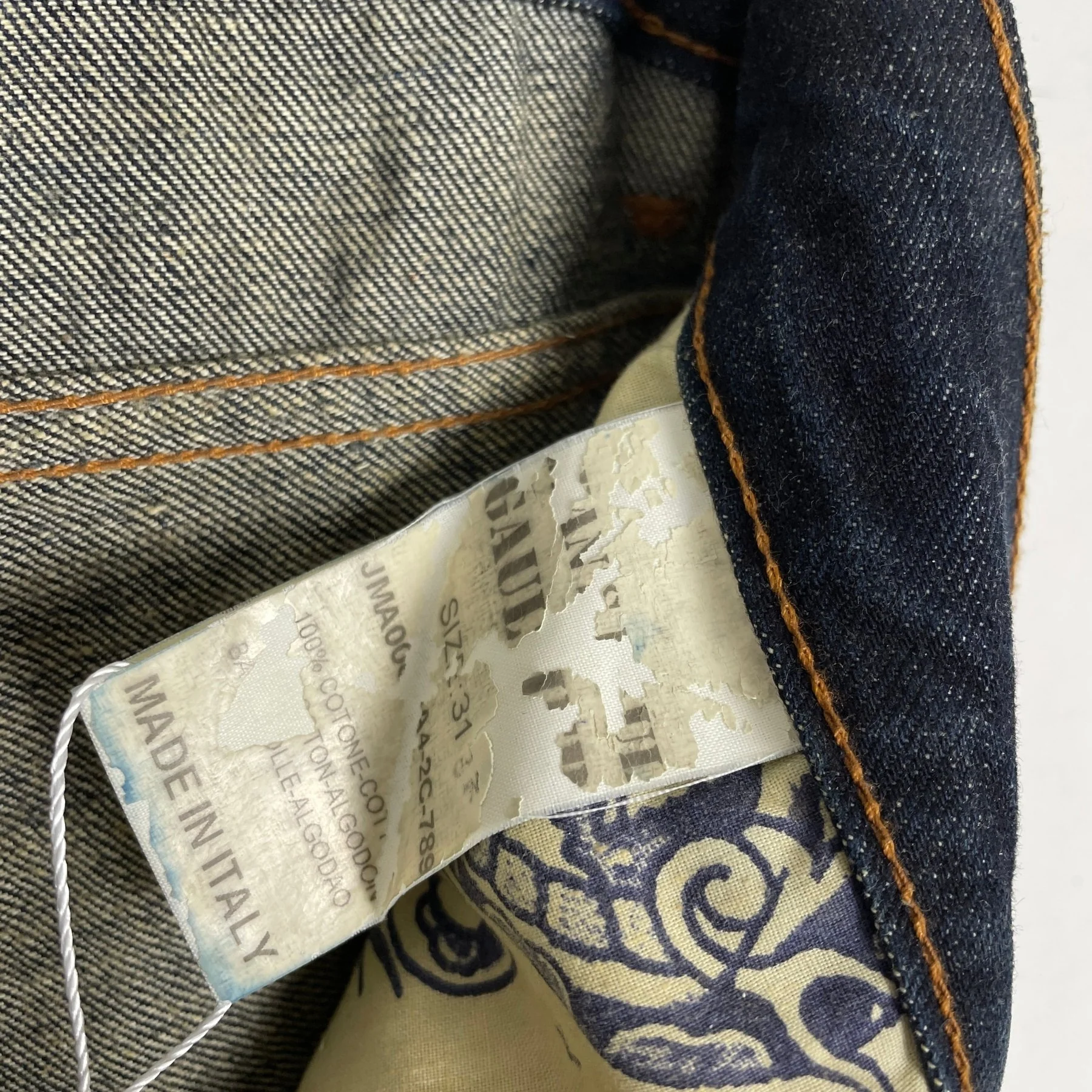 Jean Paul Gaultier Paint Splatter Jeans - Image 10