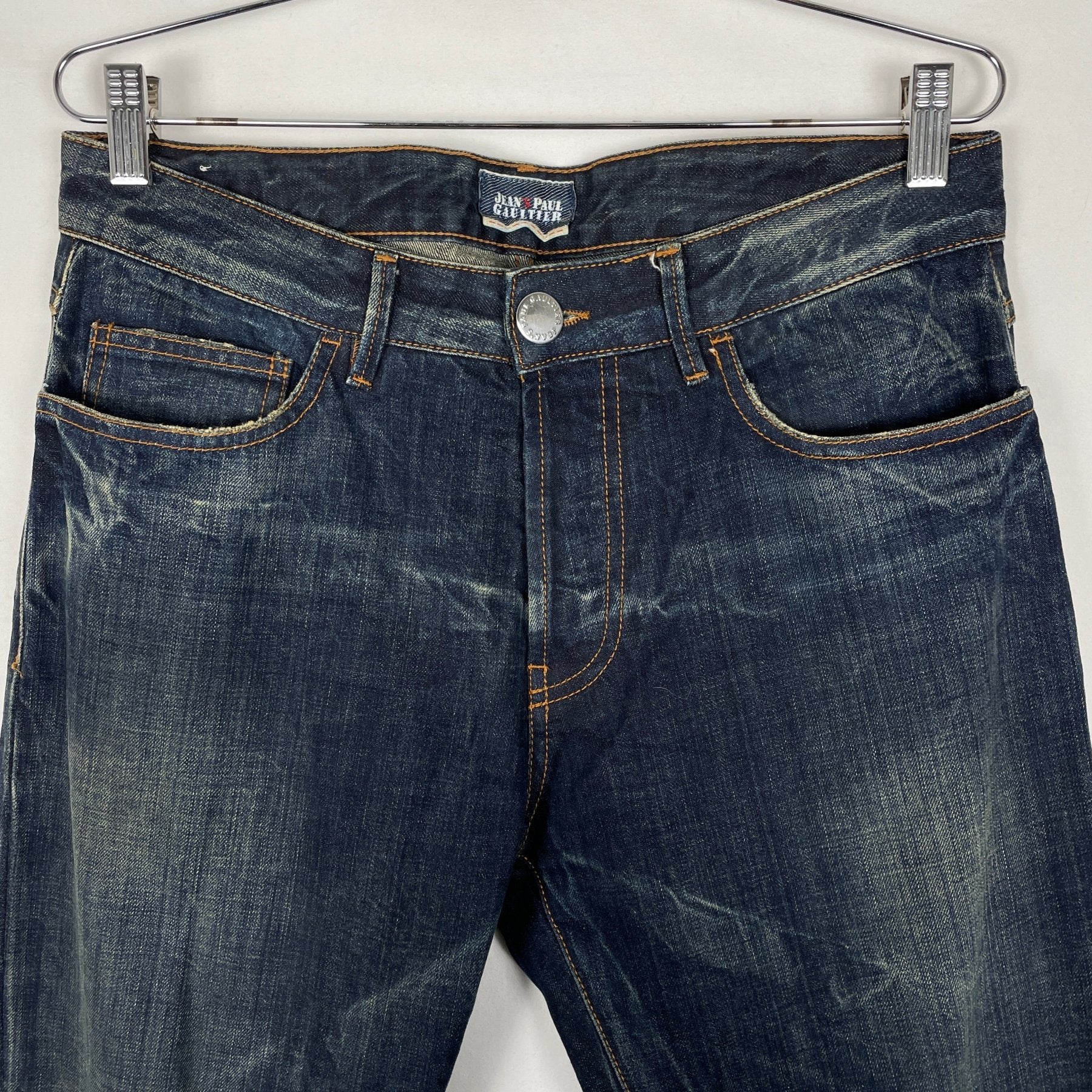 Jean Paul Gaultier Paint Splatter Jeans - Image 2