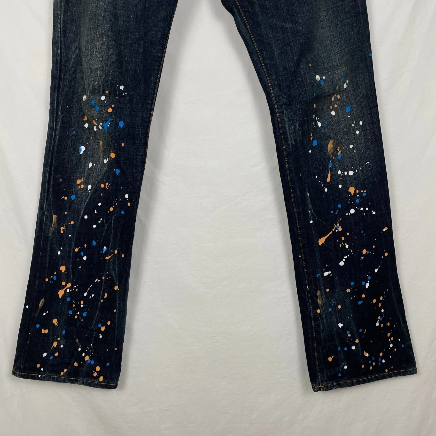 Jean Paul Gaultier Paint Splatter Jeans - Image 3